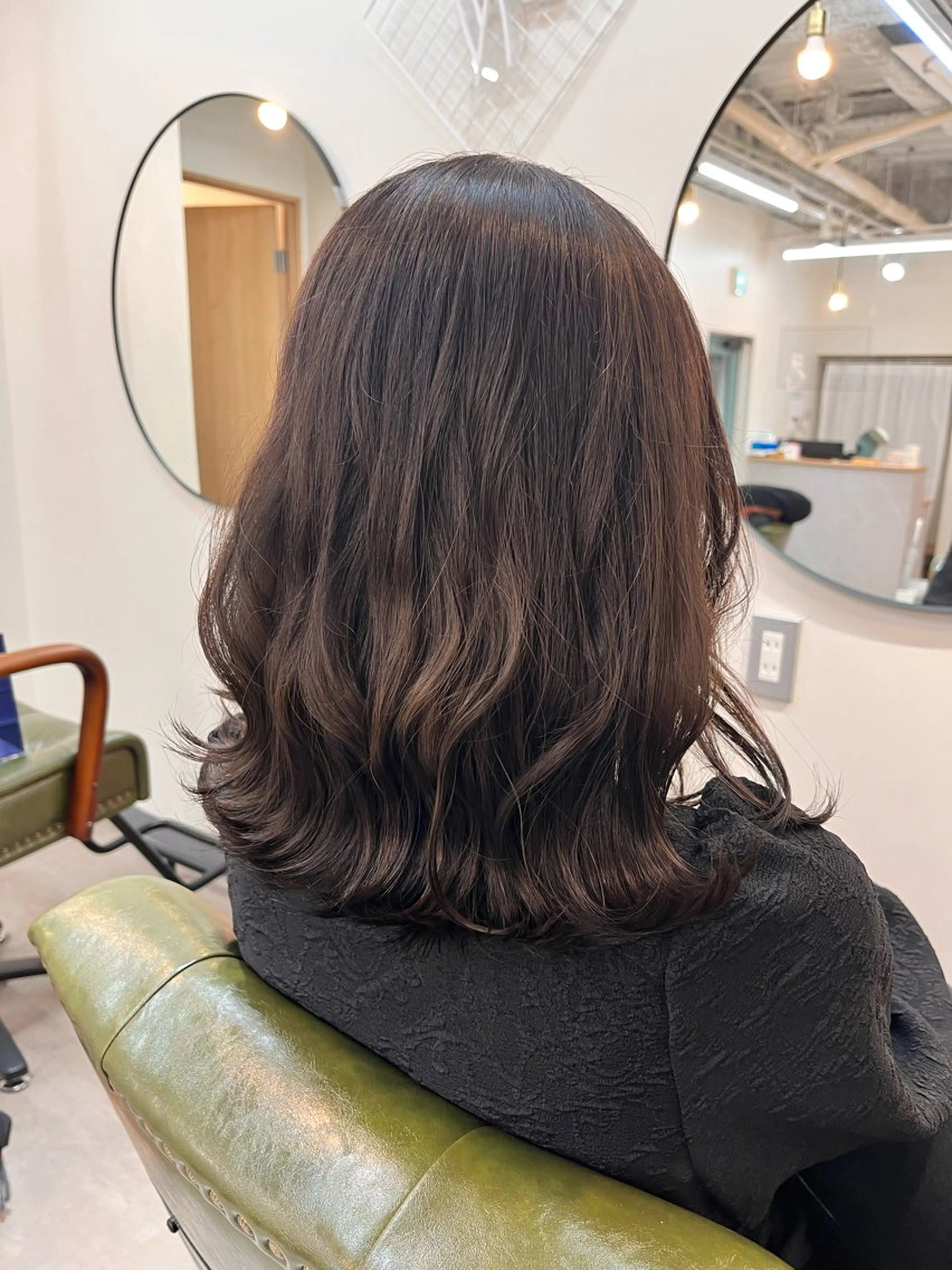 セミロング 🍒Ayana🍒 艶カラー🍒のヘアスタイル