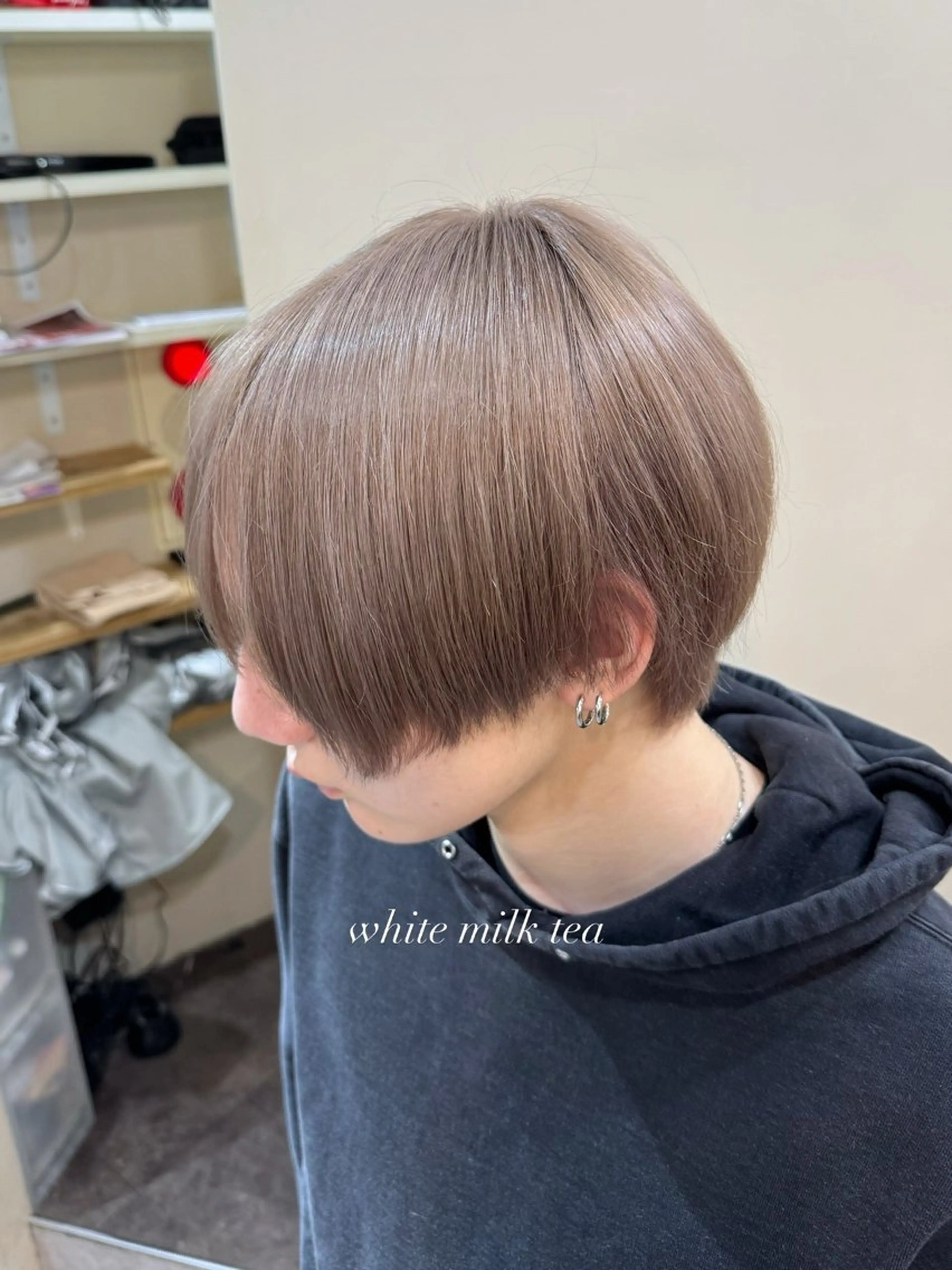 ショート ヘアカラー トリートメント 佐藤景流/髪質改善/ 艶髪/メンズのヘアスタイル