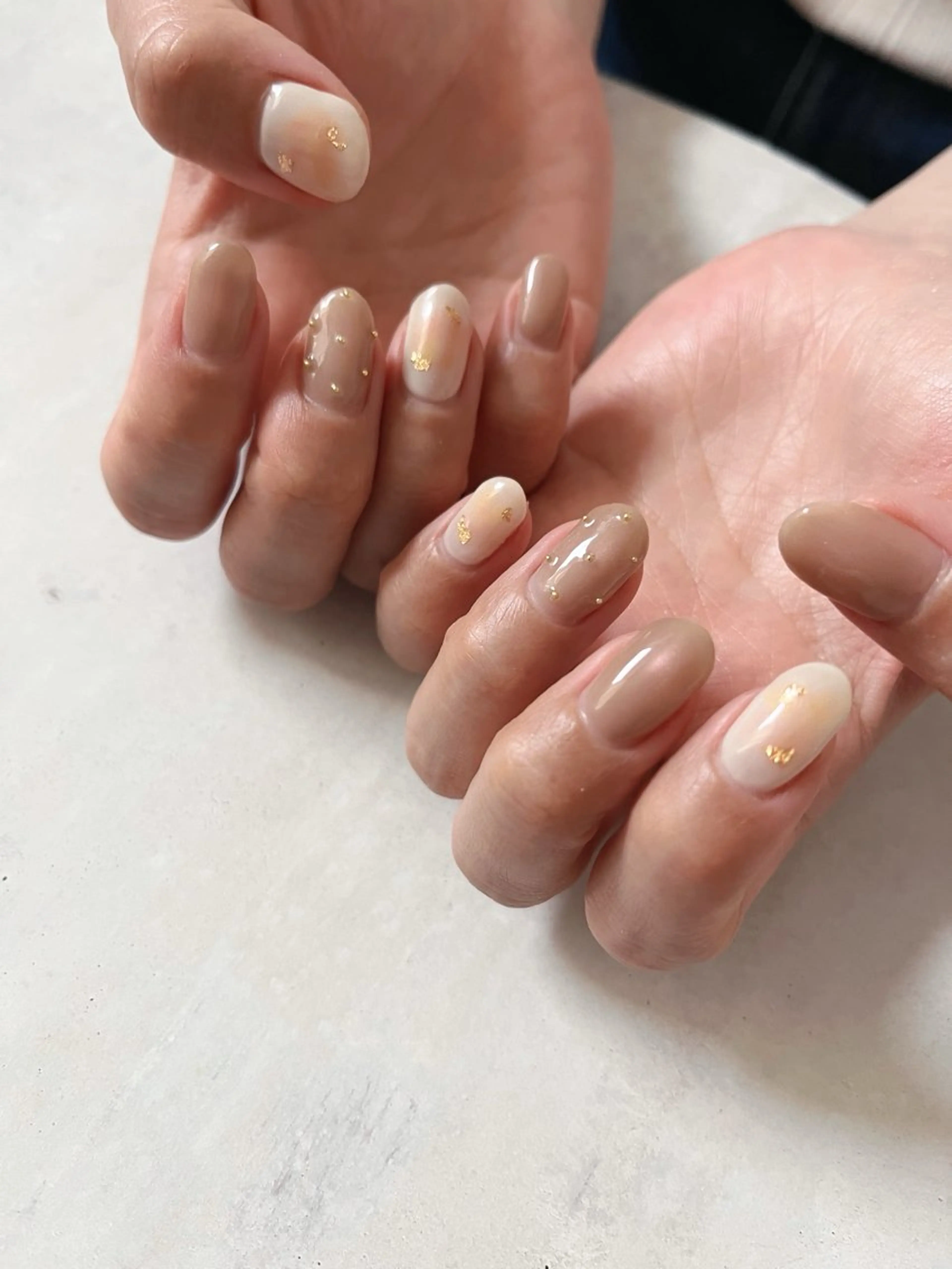 ネイル ニュアンスネイル K Aのネイルデザイン