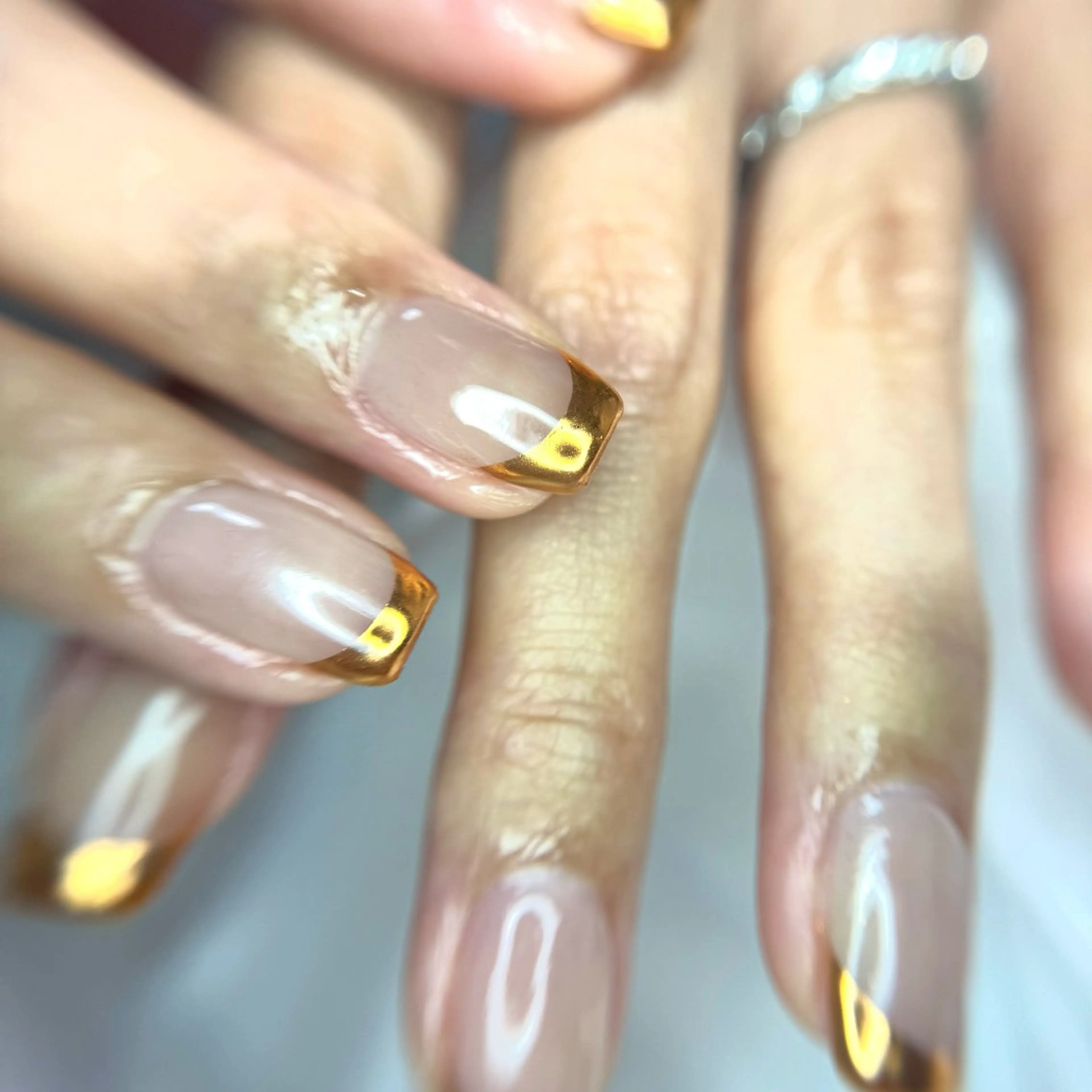 ネイル ハンドネイル OKIKA所属・【OKIKA】 らん🦖🌈🧡のマツエク・マツパデザイン