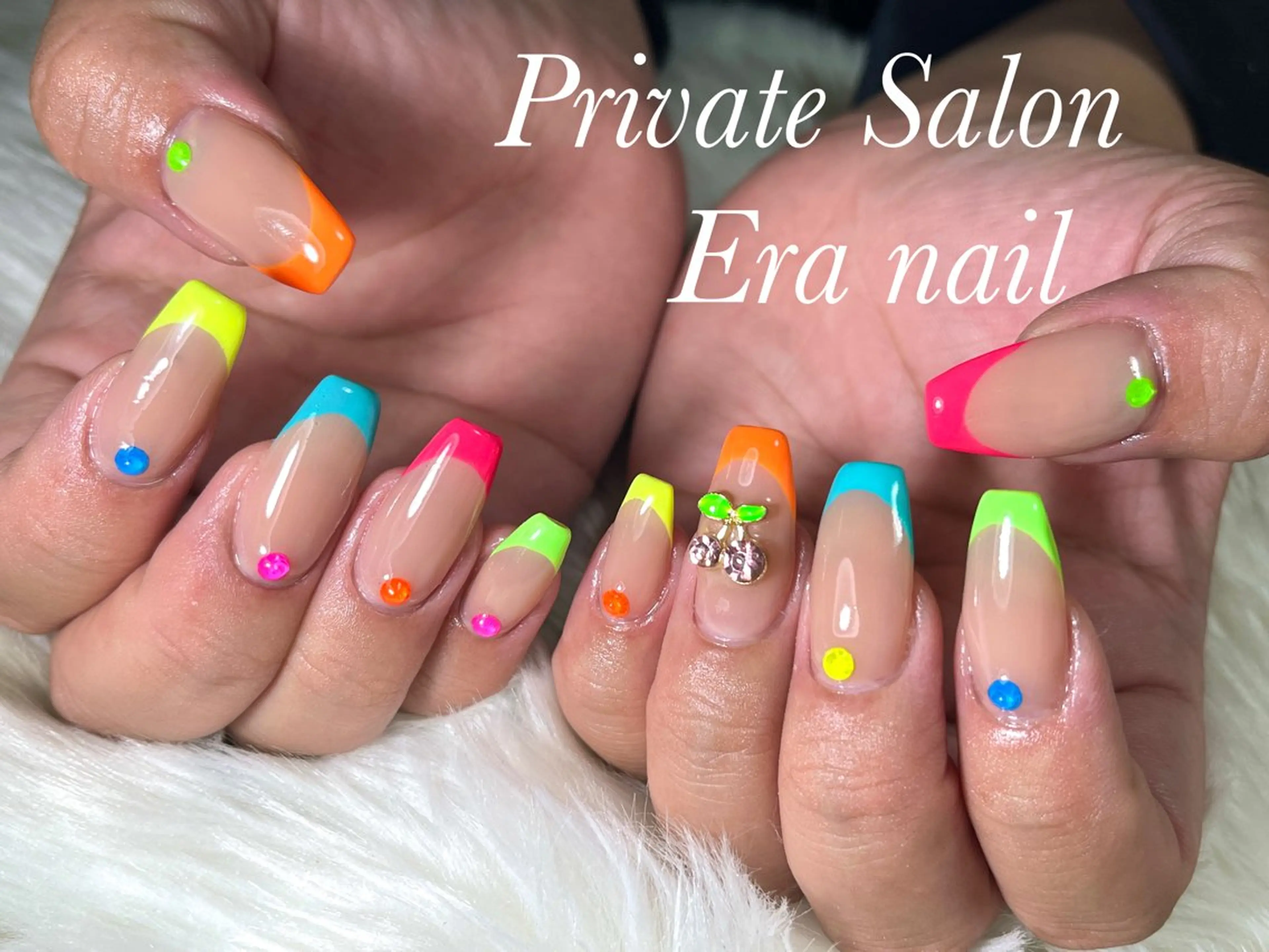 ネイル フレンチネイル スカルプネイル Era nailのネイルデザイン