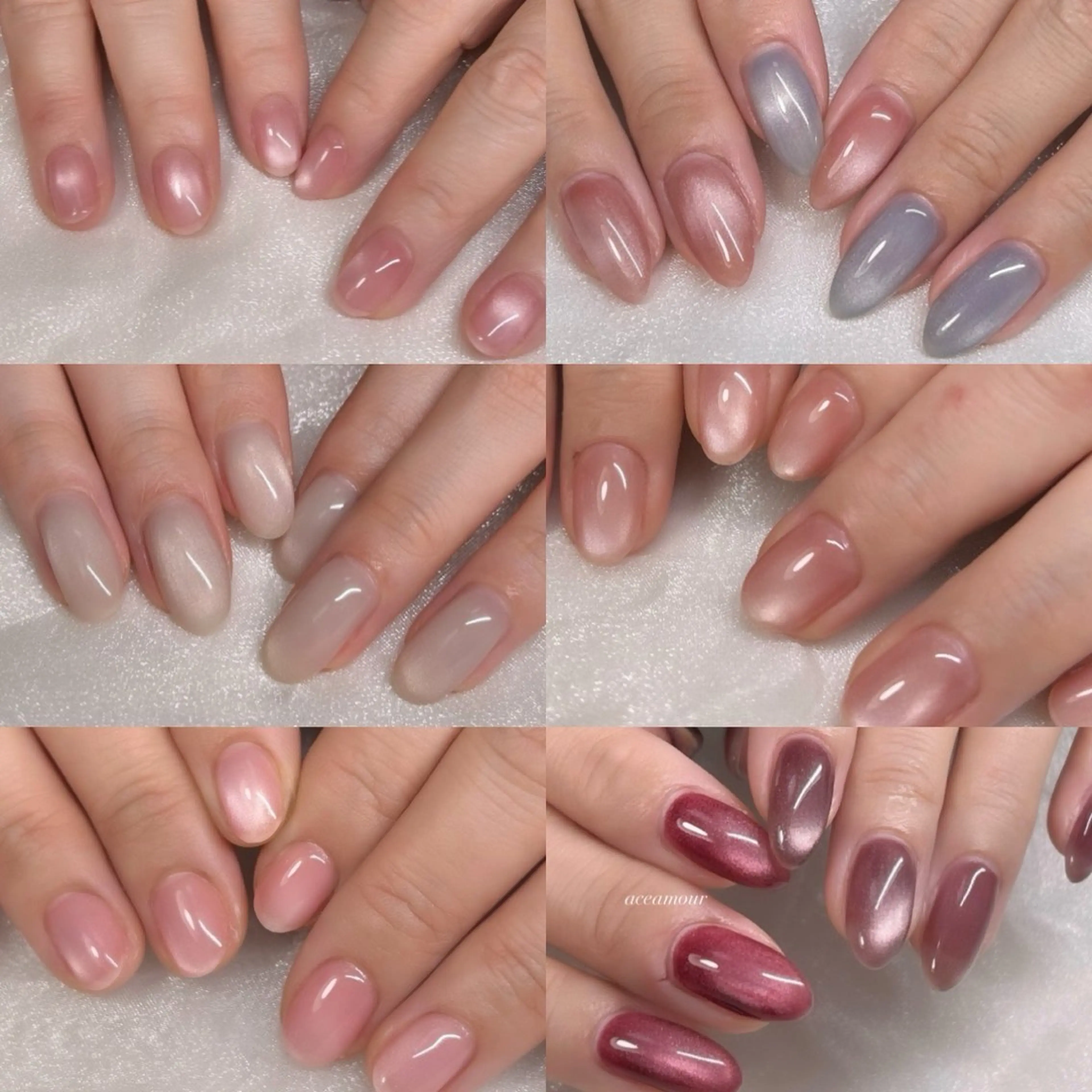 ネイル マグネットネイル ハンドネイル ネイル/耳つぼ /新ホワイトニングのネイルデザイン