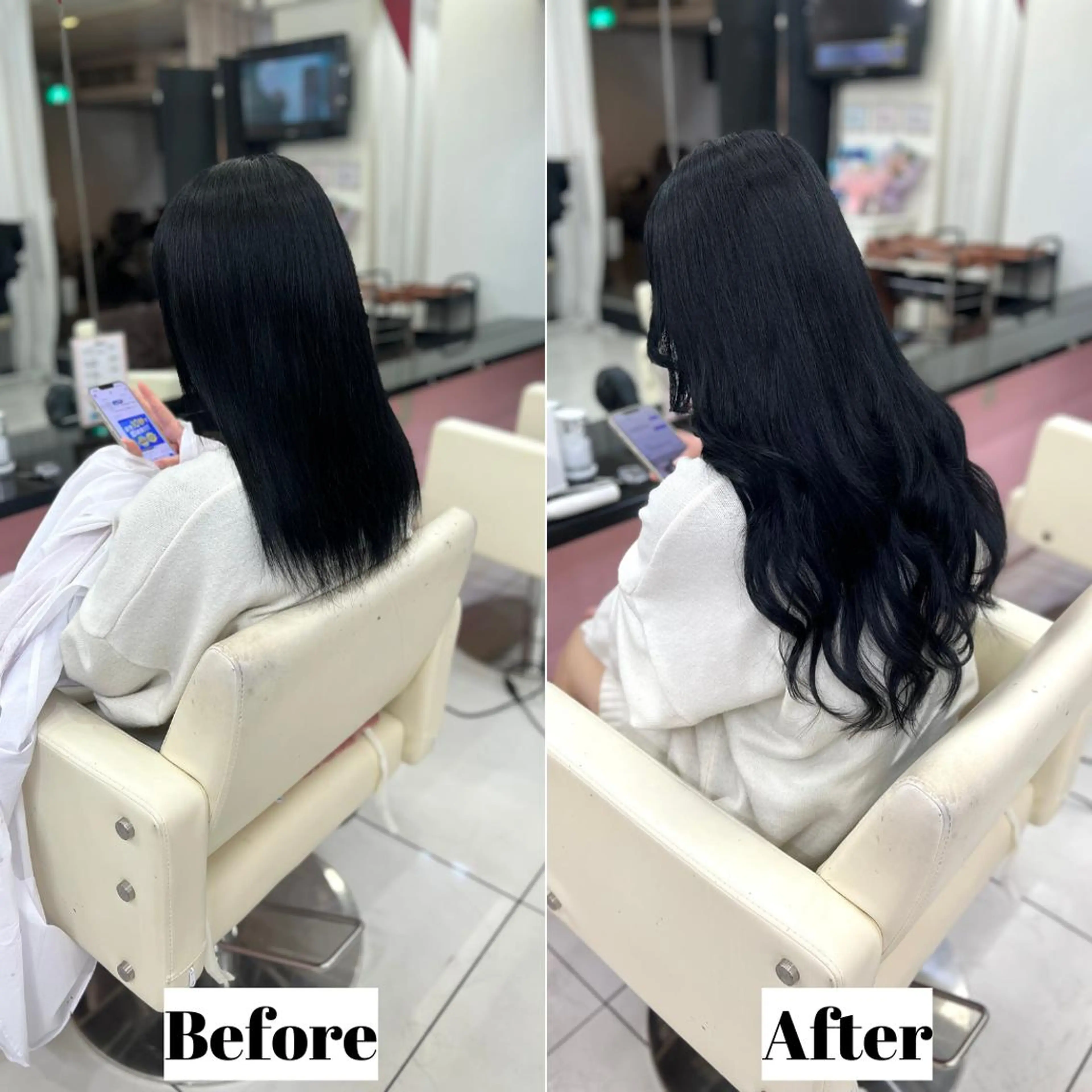 ロング エクステ SEASON 大阪梅田駅徒歩7分のヘアスタイル