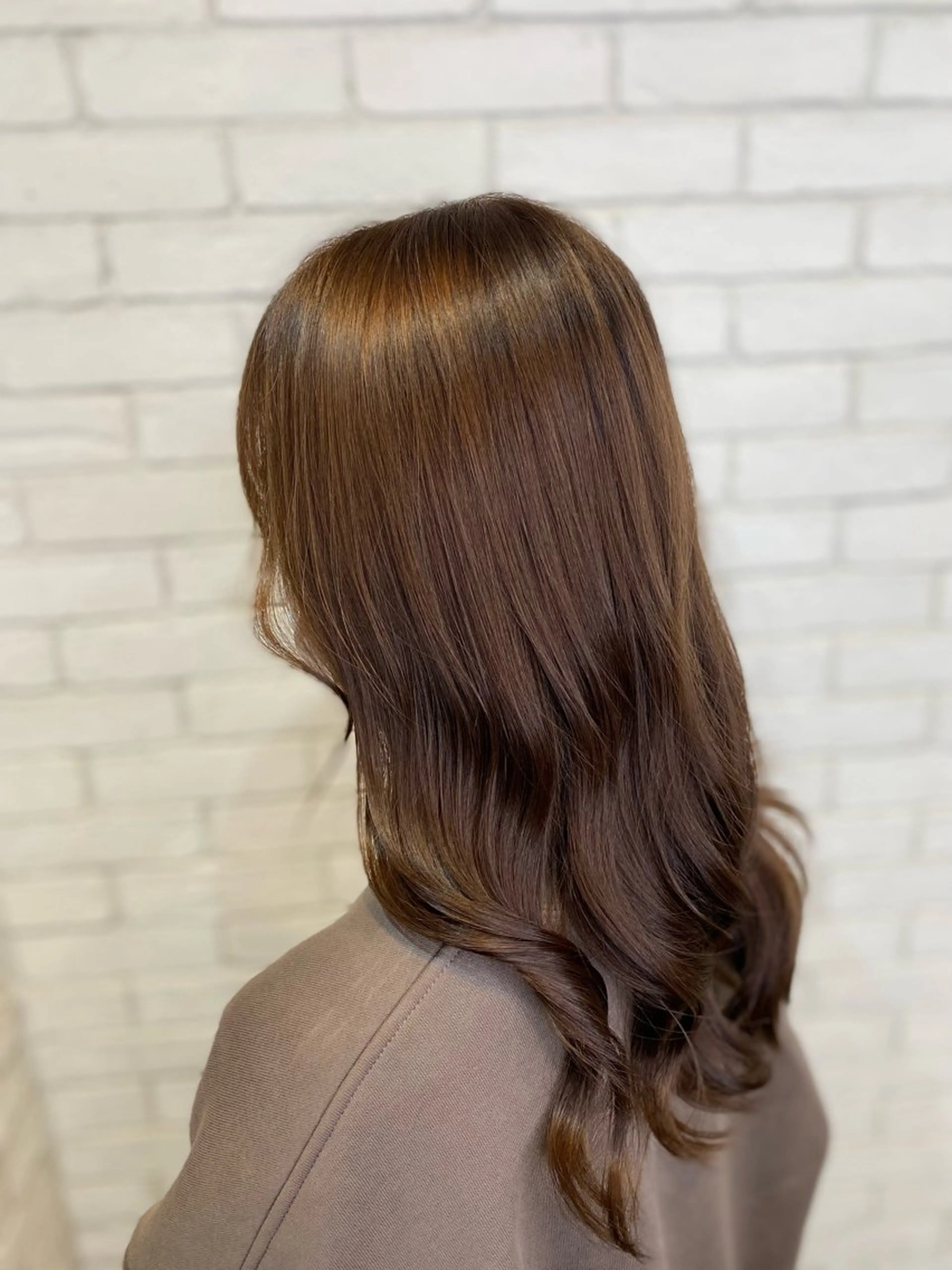 ロング カラー ヘアカラー トリートメント ヨシダ フミノリのヘアスタイル