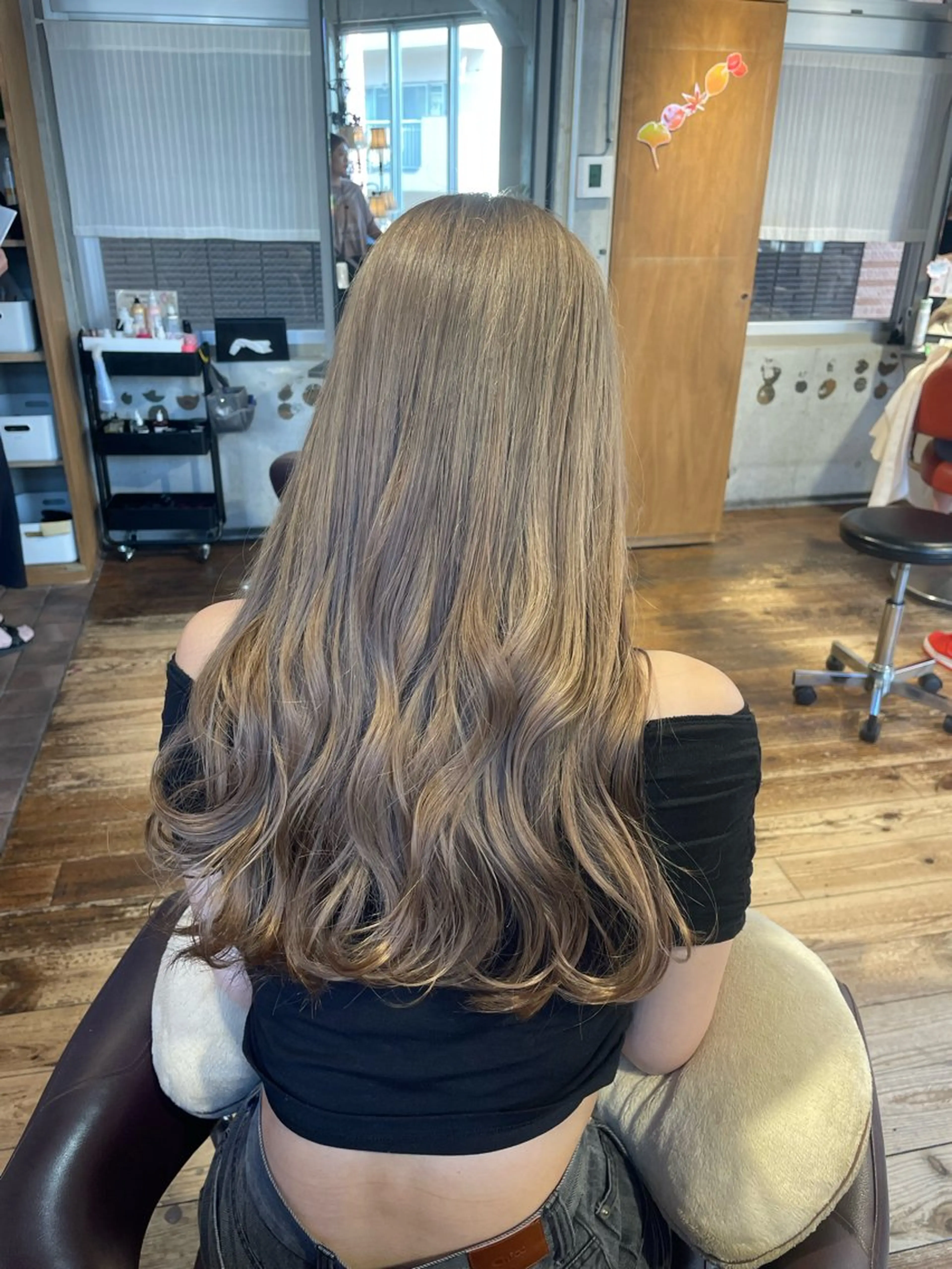 ロング カラー ベージュカラー ヘアカラー 髪質改善/縮毛矯正/ 艶カラーASAYAのヘアスタイル