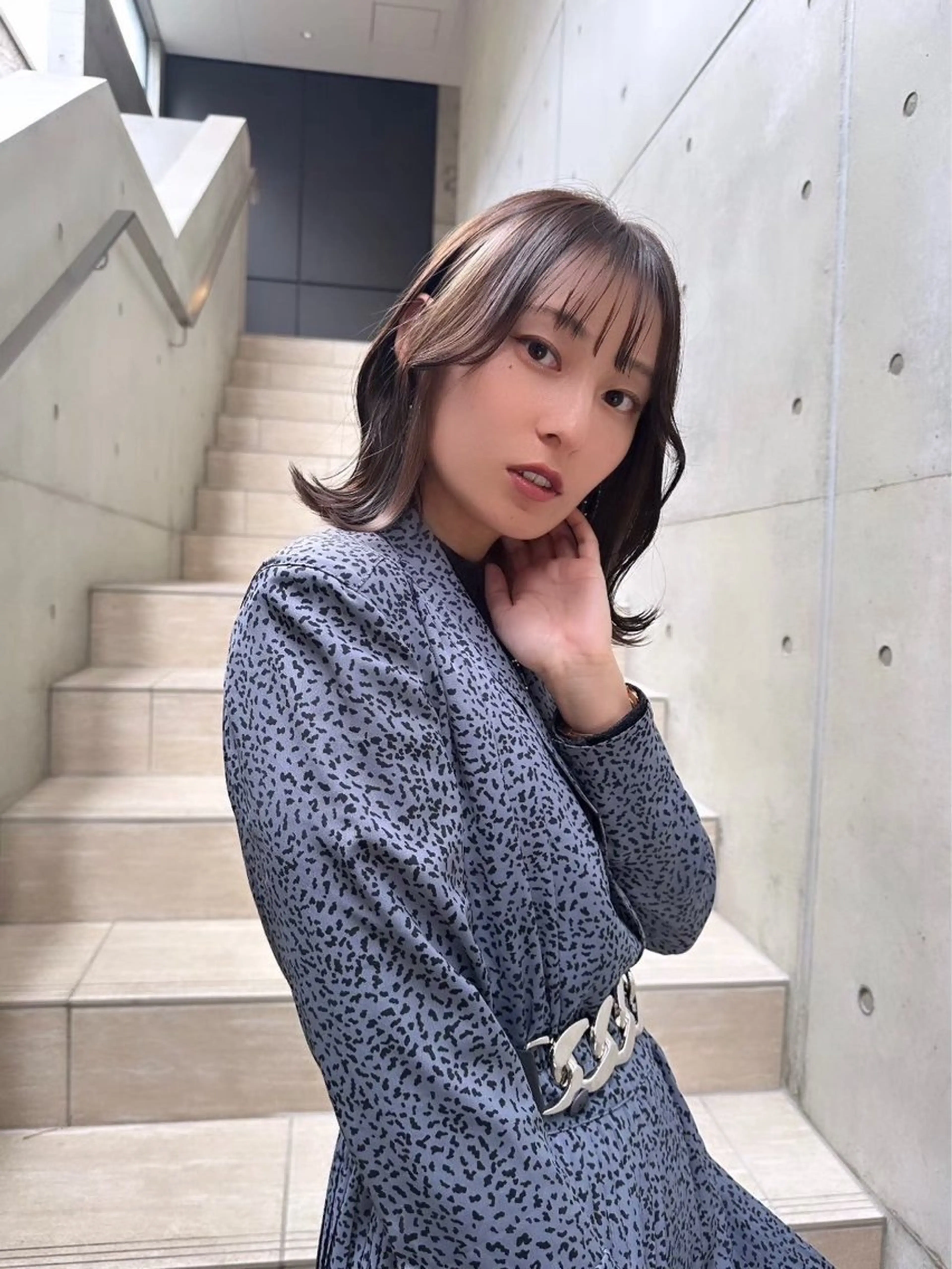 ミディアム 🇰🇷祝斗🇰🇷 /韓国ボブ/レイヤーのヘアスタイル