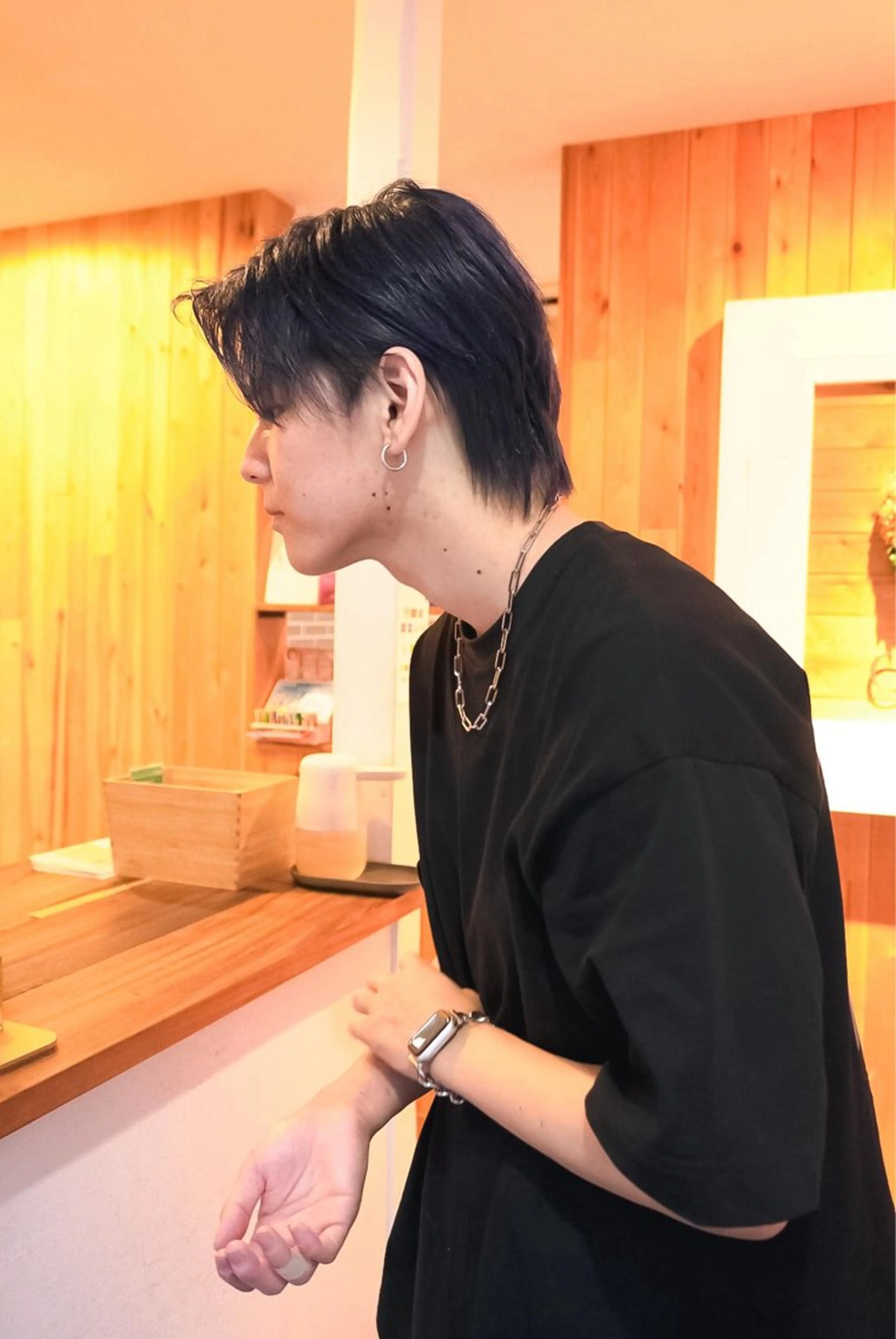 ショート カラー メンズ 鈴木健太郎/ショート /メンズ/パーマのヘアスタイル