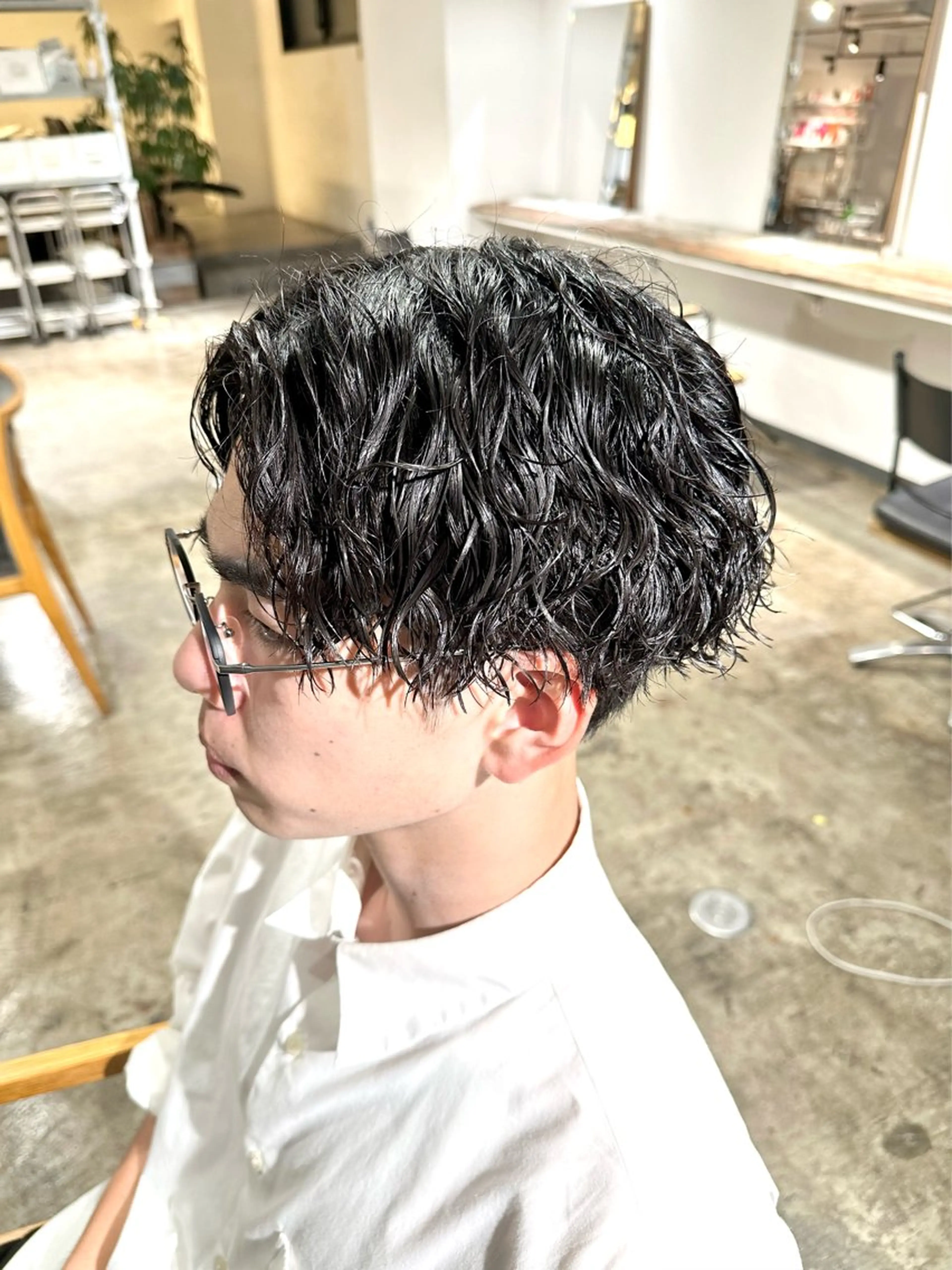 パーマ メンズ メンズパーマ ツイストスパイラルパーマ スパイラルパーマ カット パーマ トリートメント 骨格補正施術/メンズ 専門美容師/YUYAのヘアスタイル