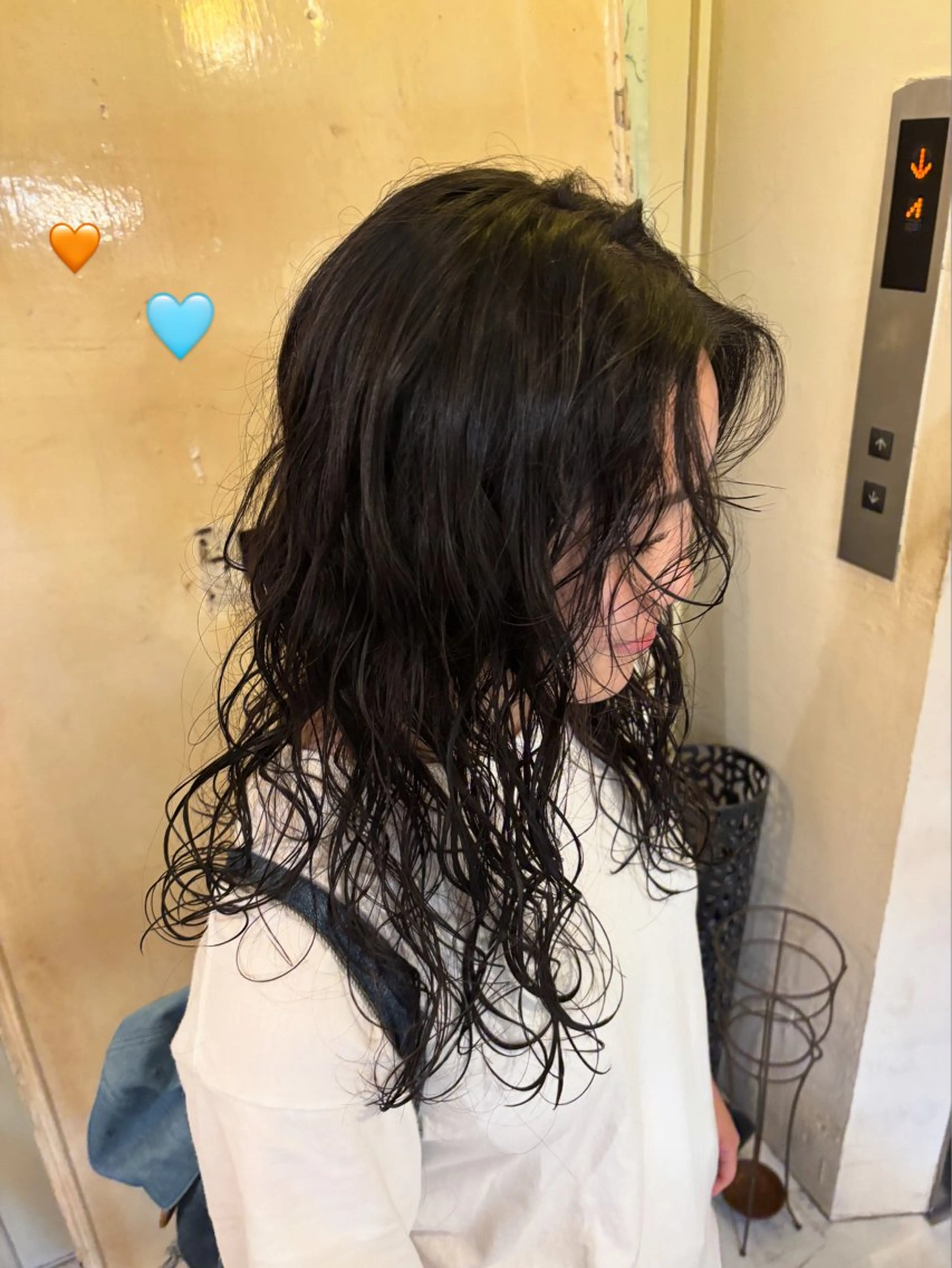 セミロング パーマ sea's所属・ヒラカホ/矢場町/ ブリーチ/似合わせのヘアスタイル