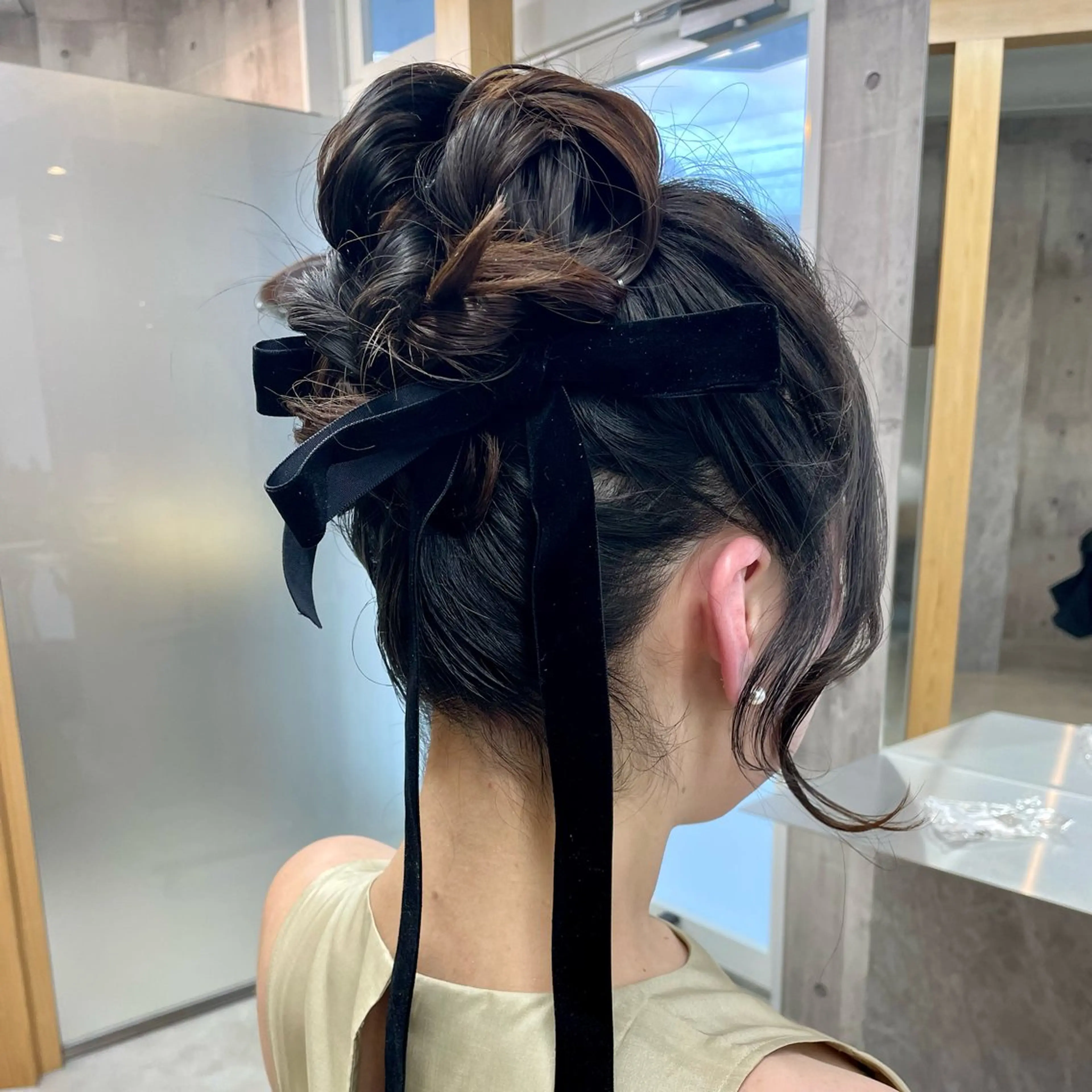 ヘアアレンジ 結婚式・ブライダル 錦 茉李 @lm.mari03のヘアスタイル