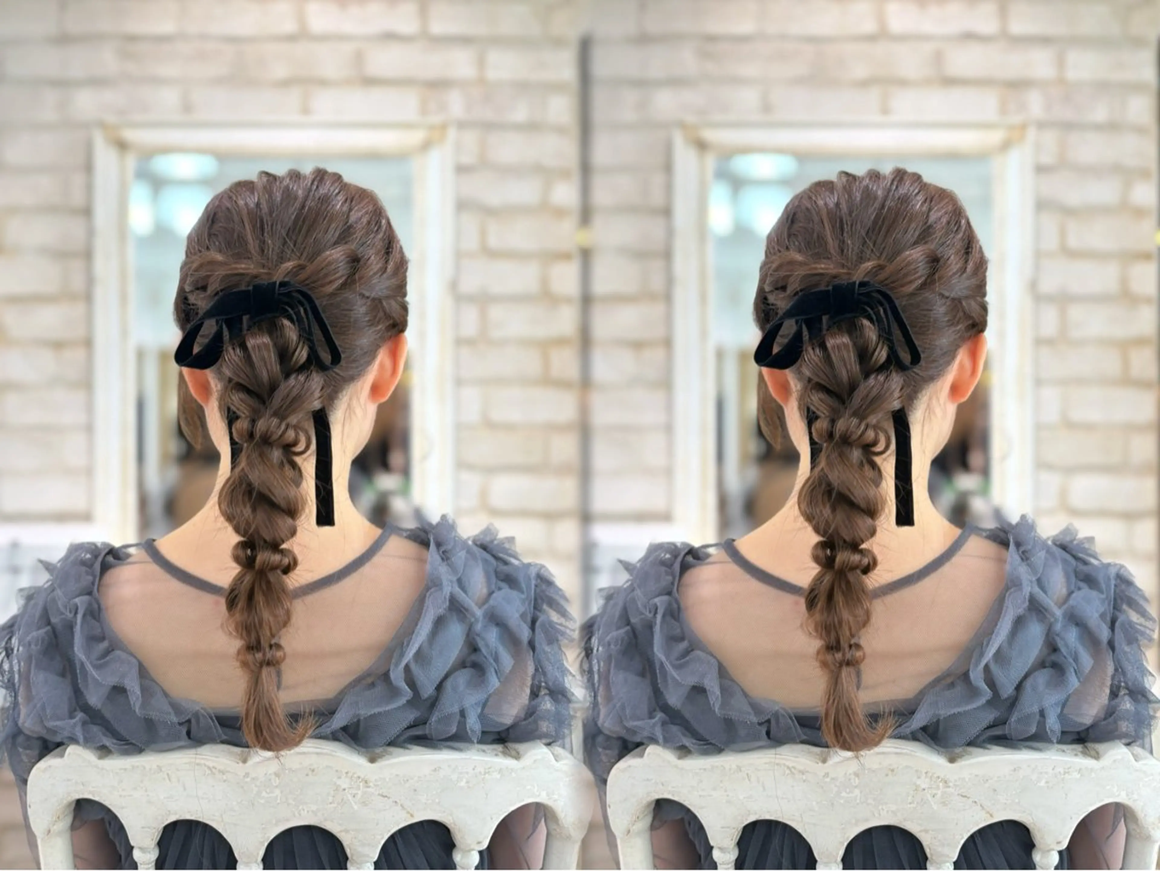 ロング ヘアセット 艶モテカラー miku🏳️‍⚧️のヘアスタイル