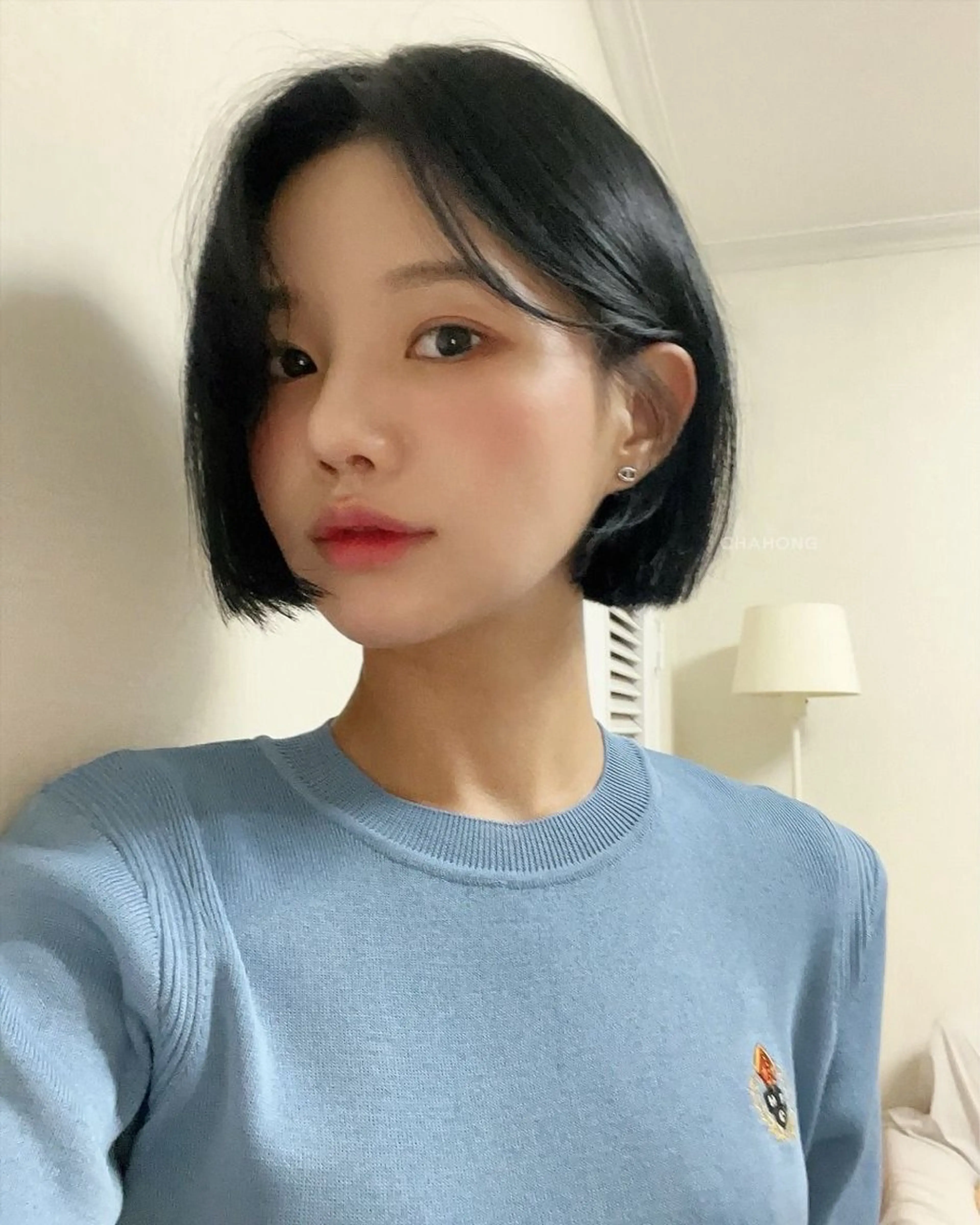 ショート 海野翔吾🇨🇳 ワンホンレイヤーのヘアスタイル