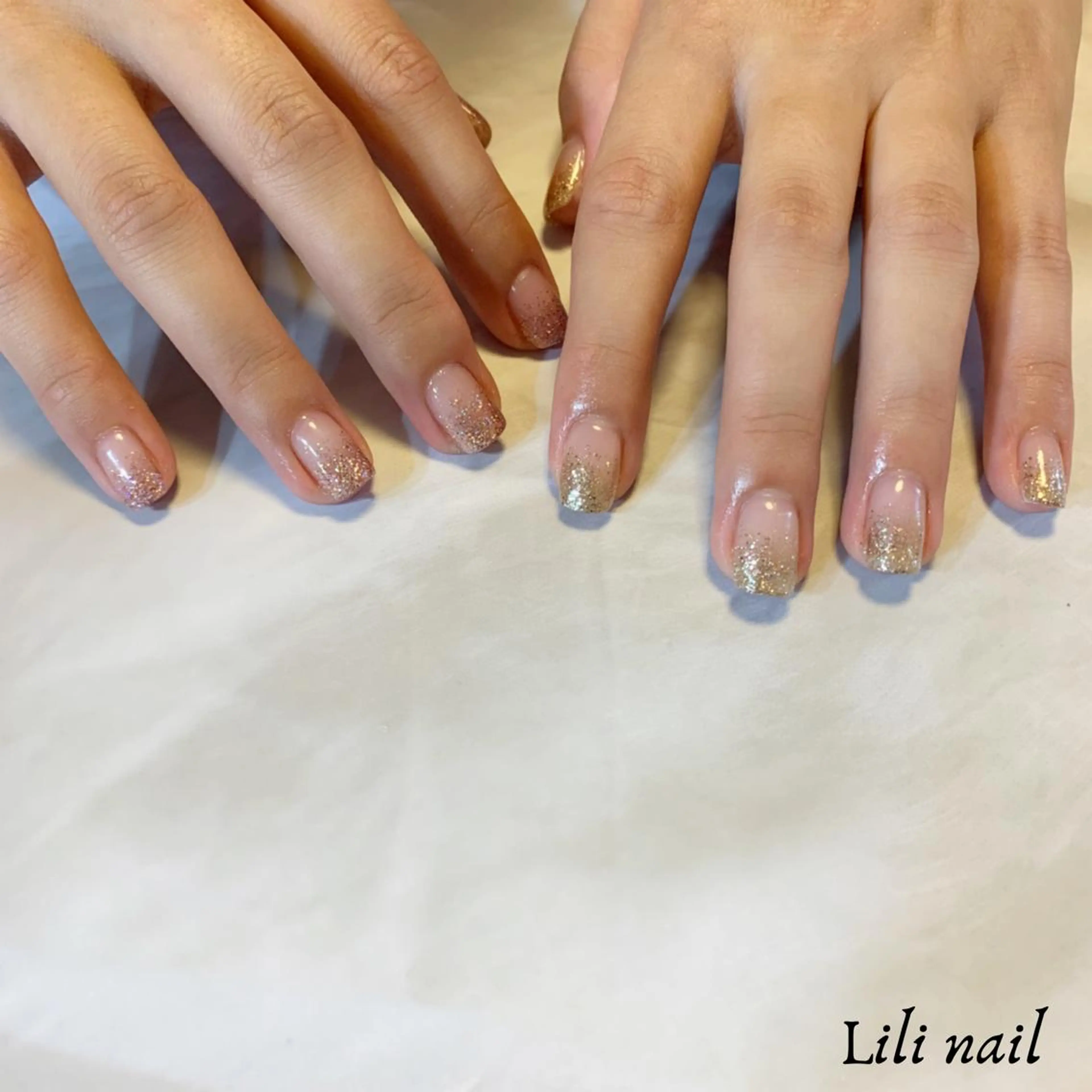 ネイル ラメ(グリッター) ラメグラデーション Lili beauty salon所属・Lilibeauty salonのネイルデザイン