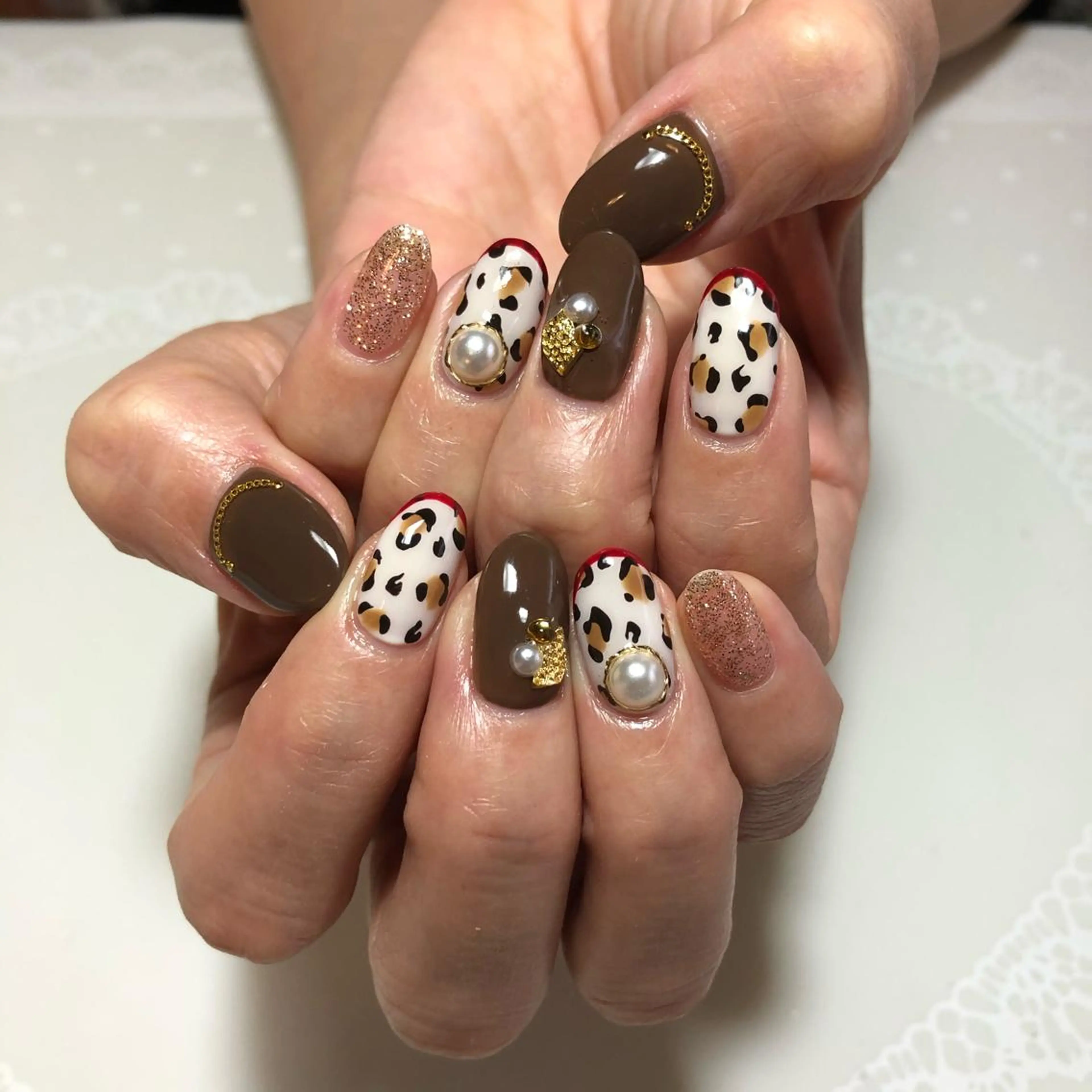 ネイル アニマル柄 g-up nail所属・米田 律子のネイルデザイン