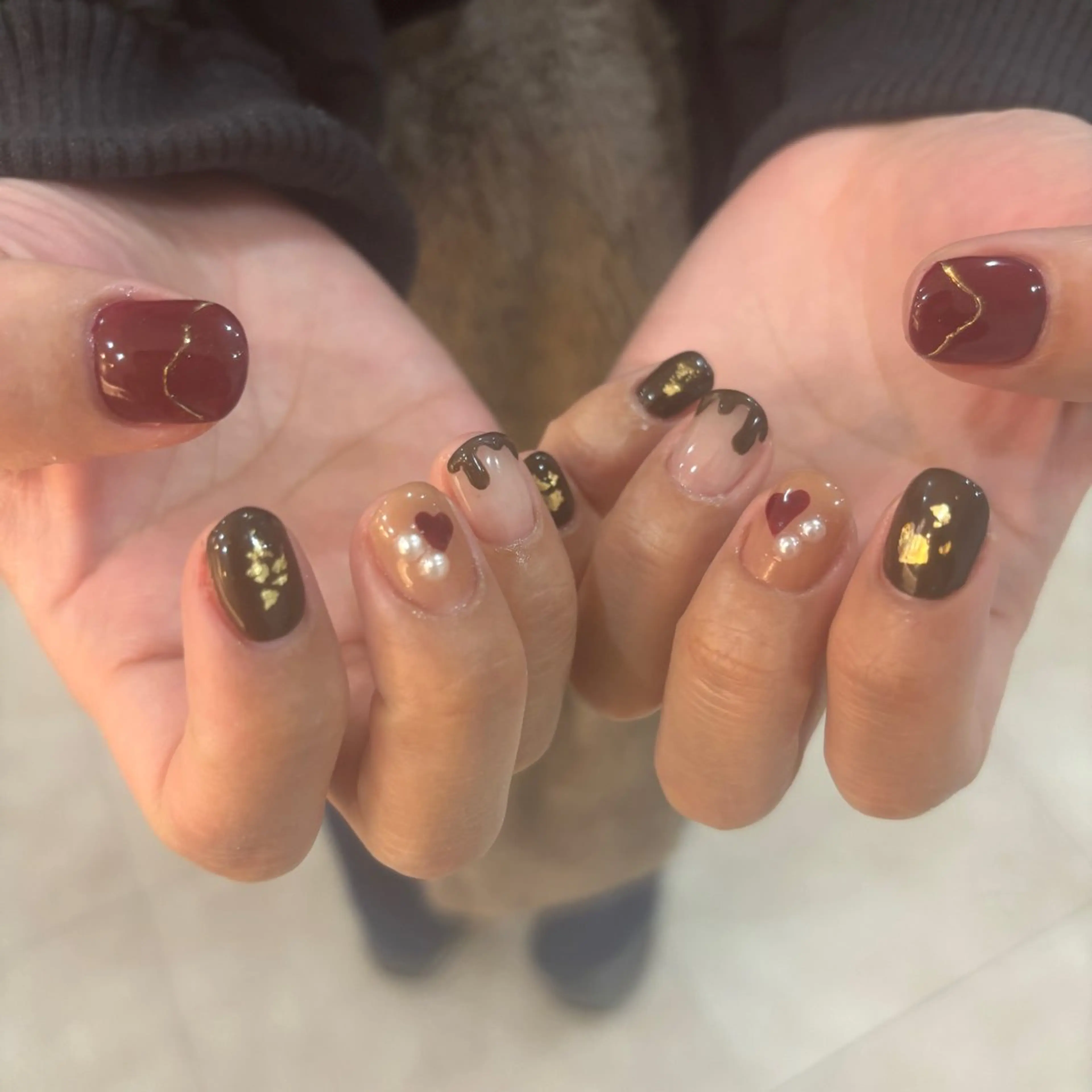 ネイル ハンドネイル フットネイル 栗田 ゆう子のネイルデザイン