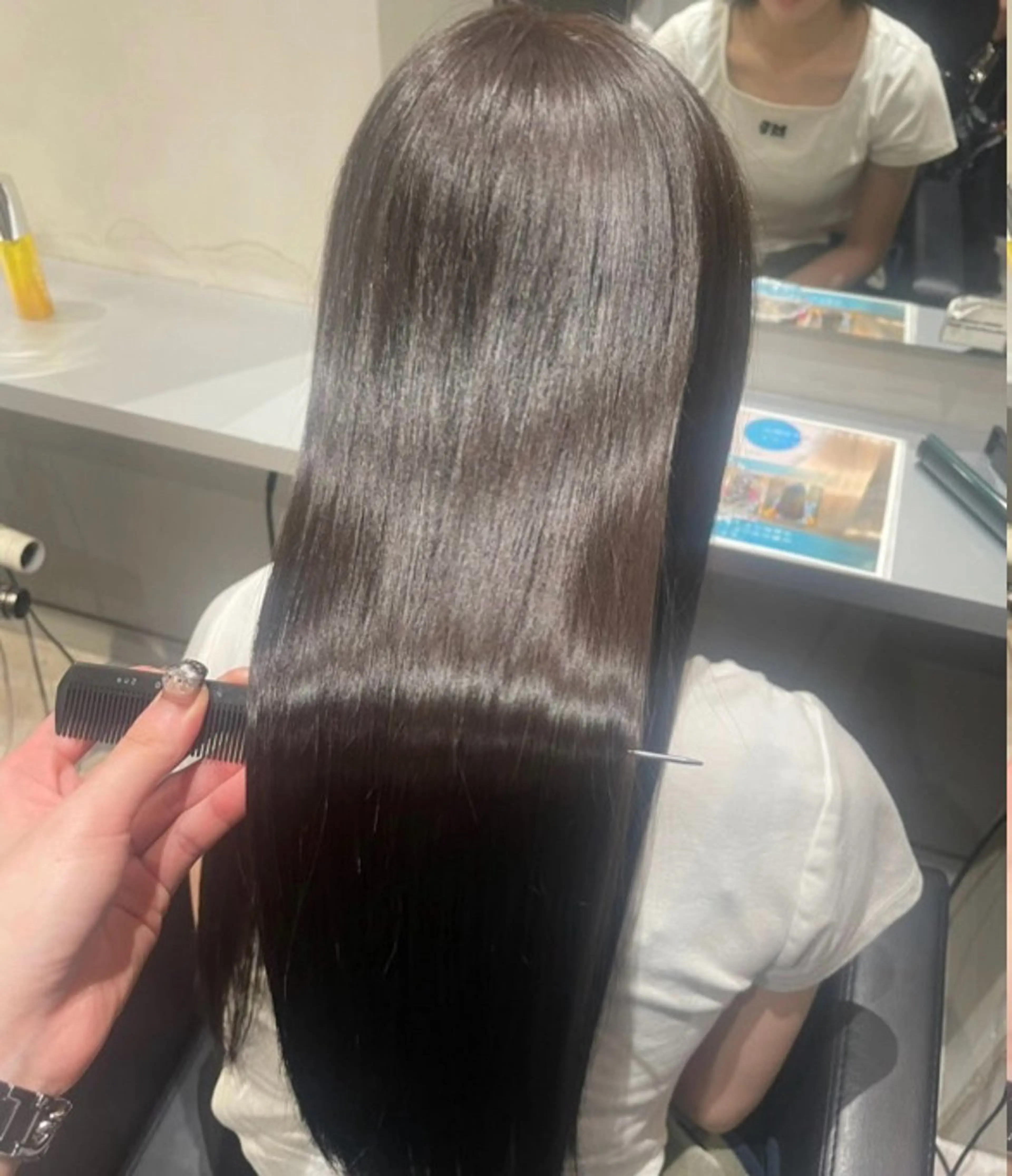 ロング カラー カット ヘアカラー トリートメント レイヤー‪✕‬前髪 顔周り特化💫ひかるのヘアスタイル