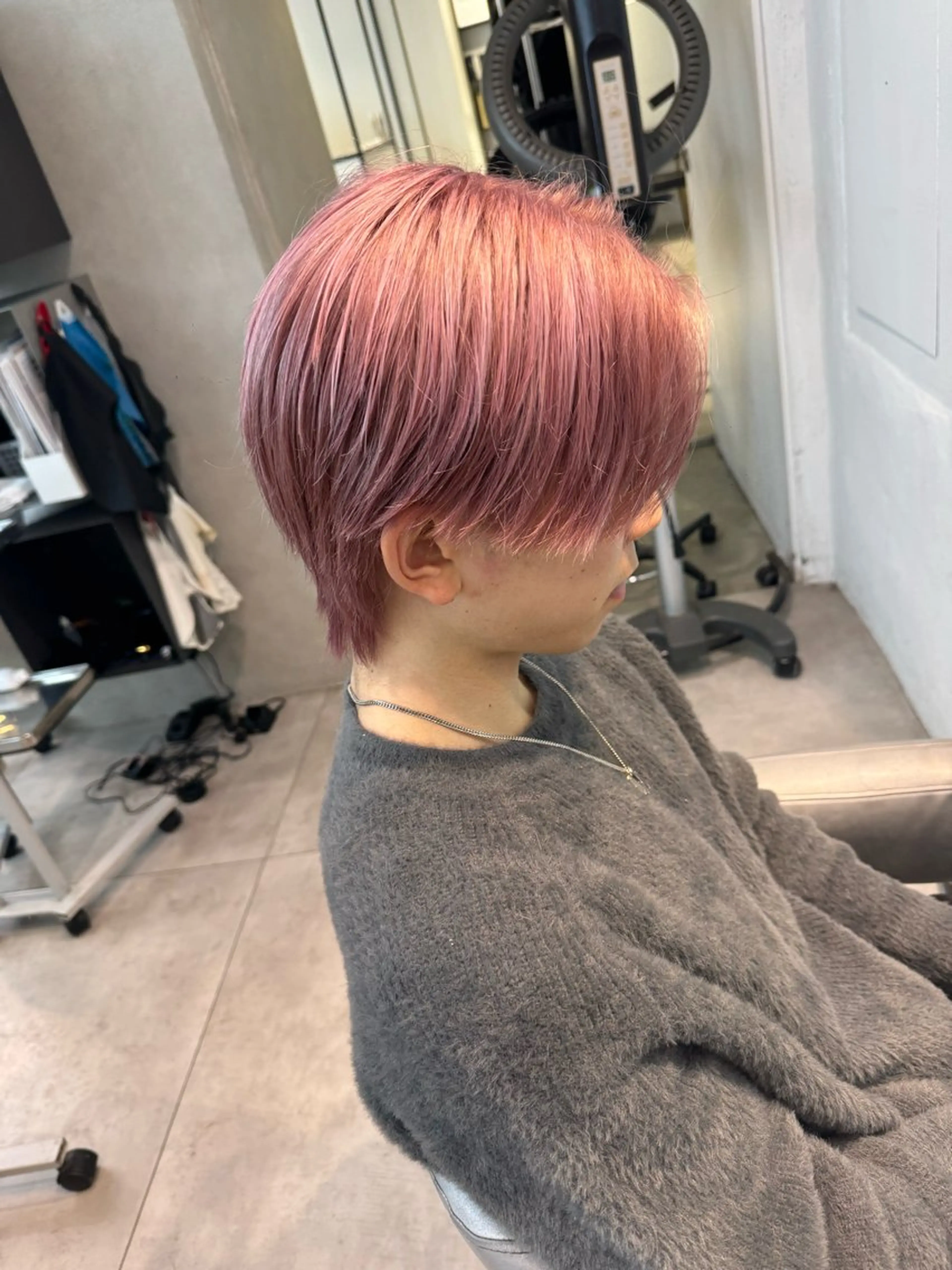 ショート カラー 💘𝖕𝖎𝖓𝖐 ʜᴀɪʀ💘KAIのヘアスタイル