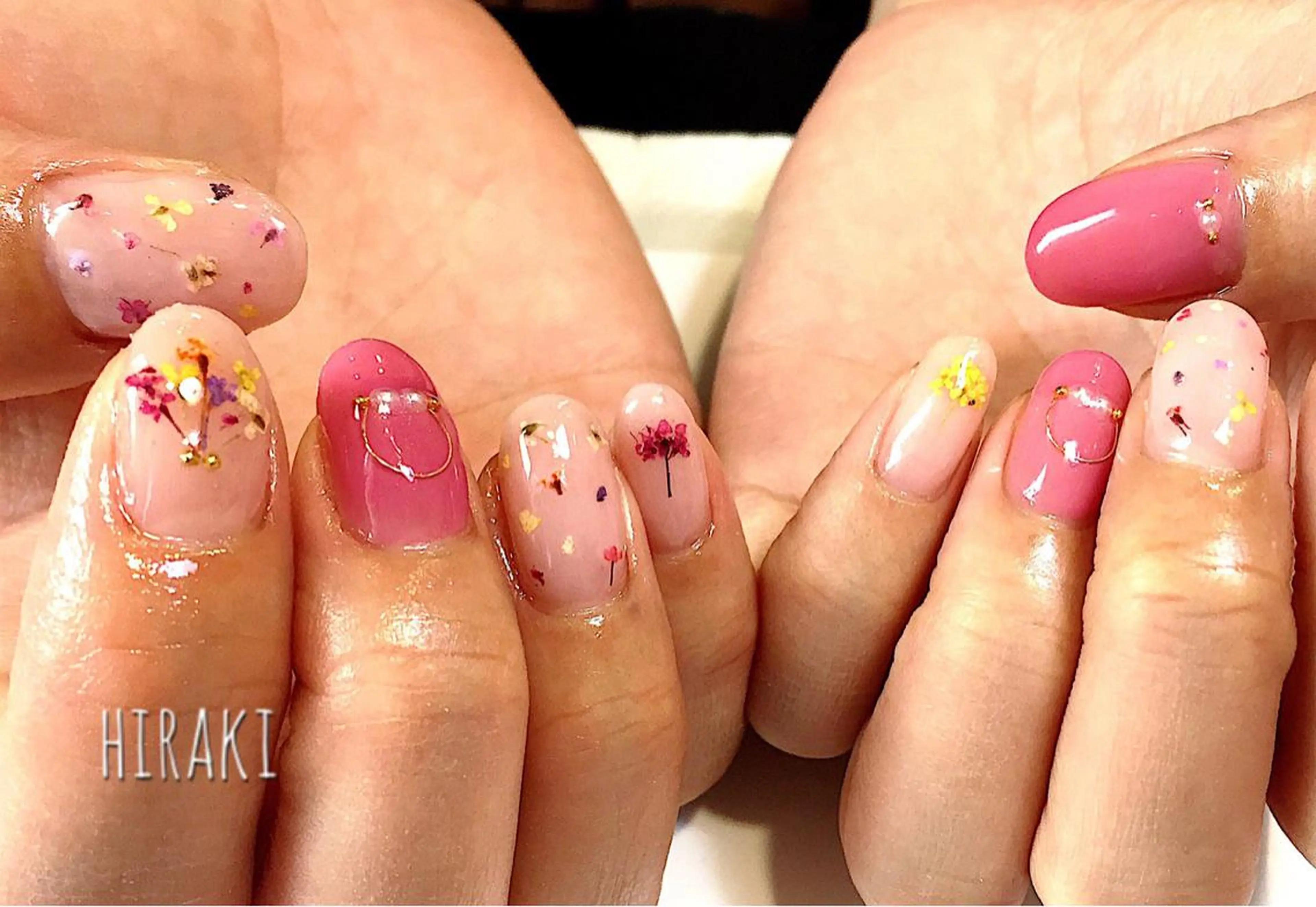 ネイル 春ネイル nail atelier AMBER所属・saori .の眉毛・アイブロウイメージ