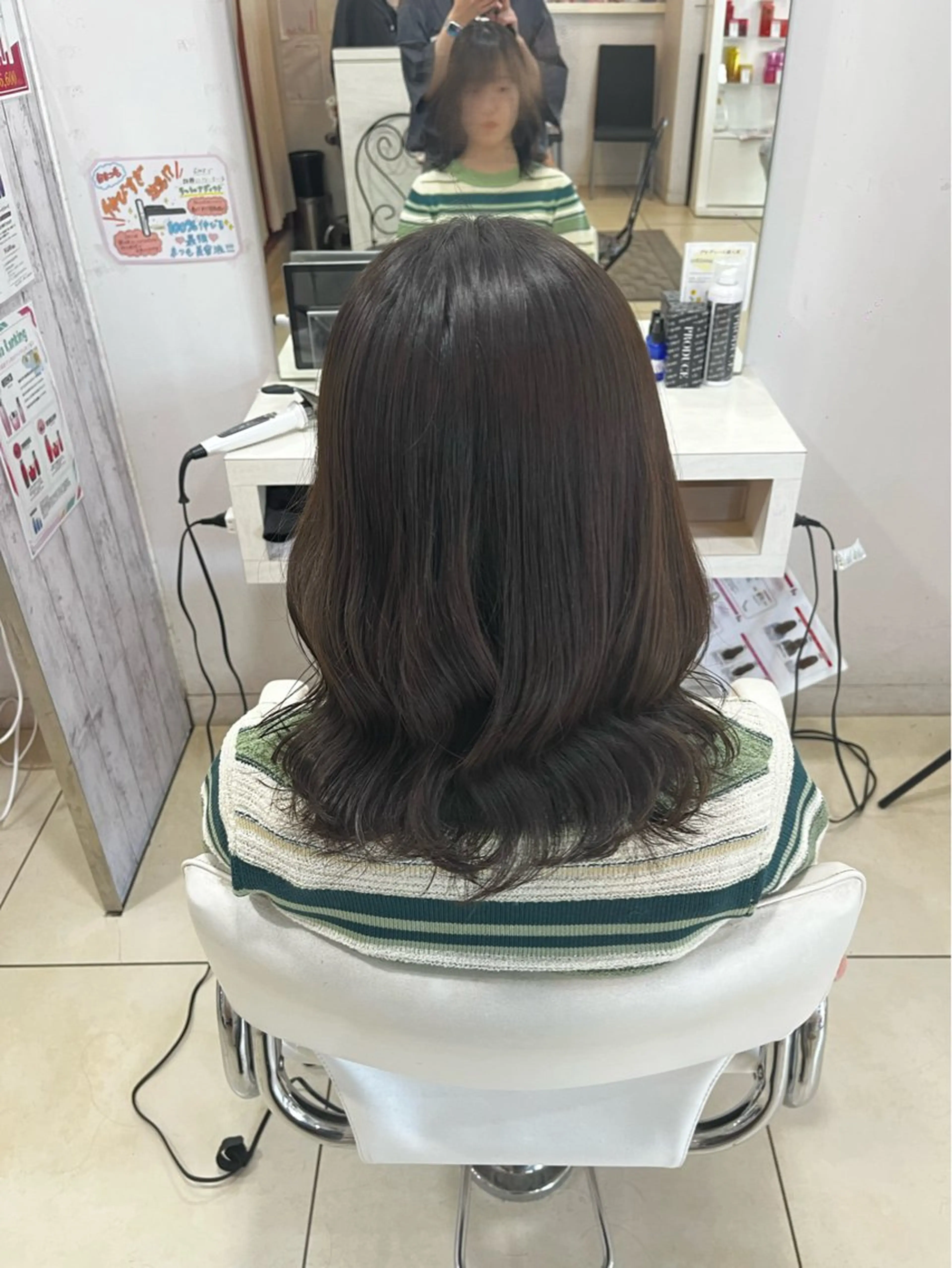 セミロング 🎴 永井あさひ🎴のヘアスタイル