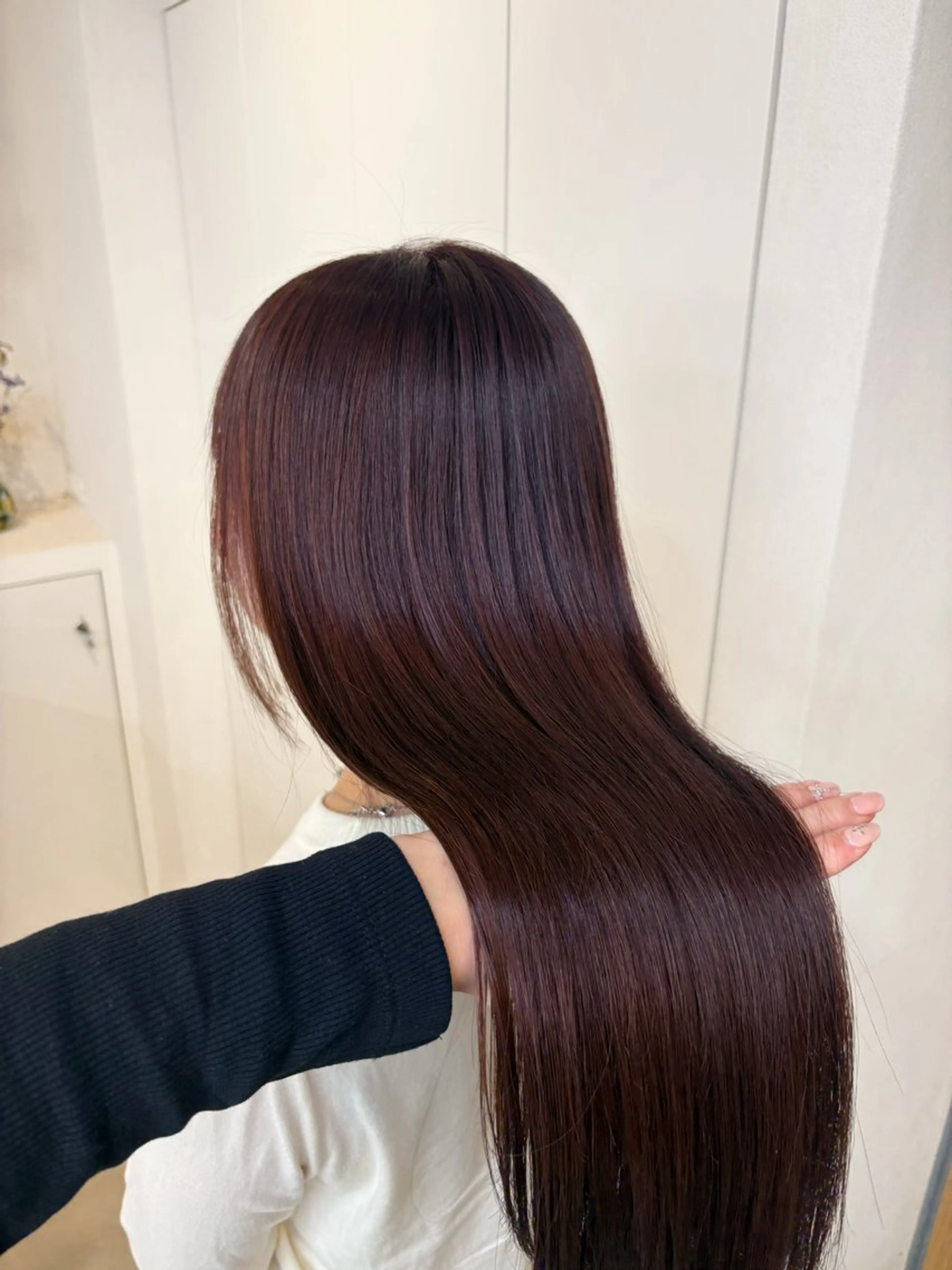 ロング ヘアカラー トリートメント ♡表参道/透明感 カラー/AOI🪽♡のヘアスタイル