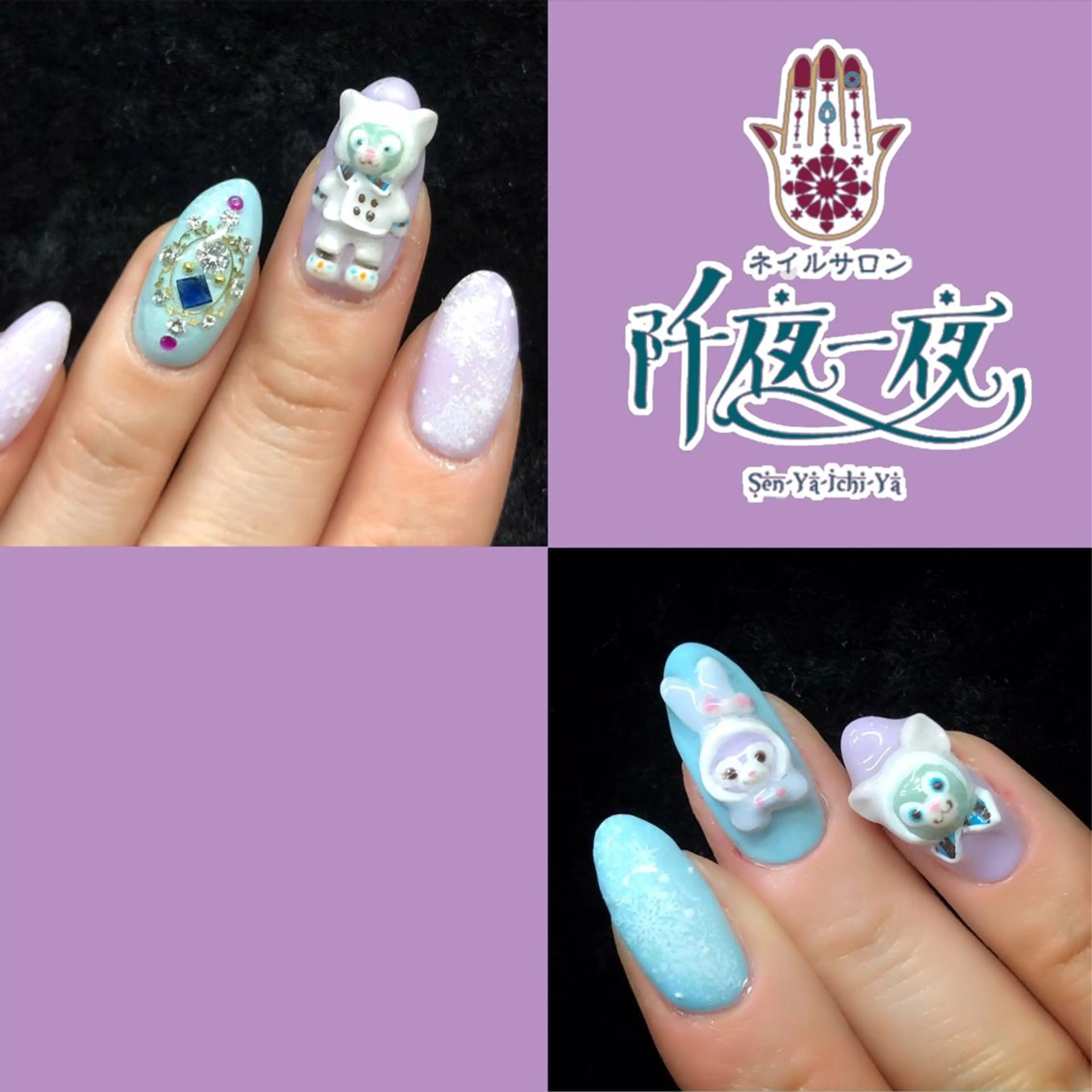 ネイル 六本木ネイル阡夜一夜 当日＆持ち込み歓迎のネイルデザイン