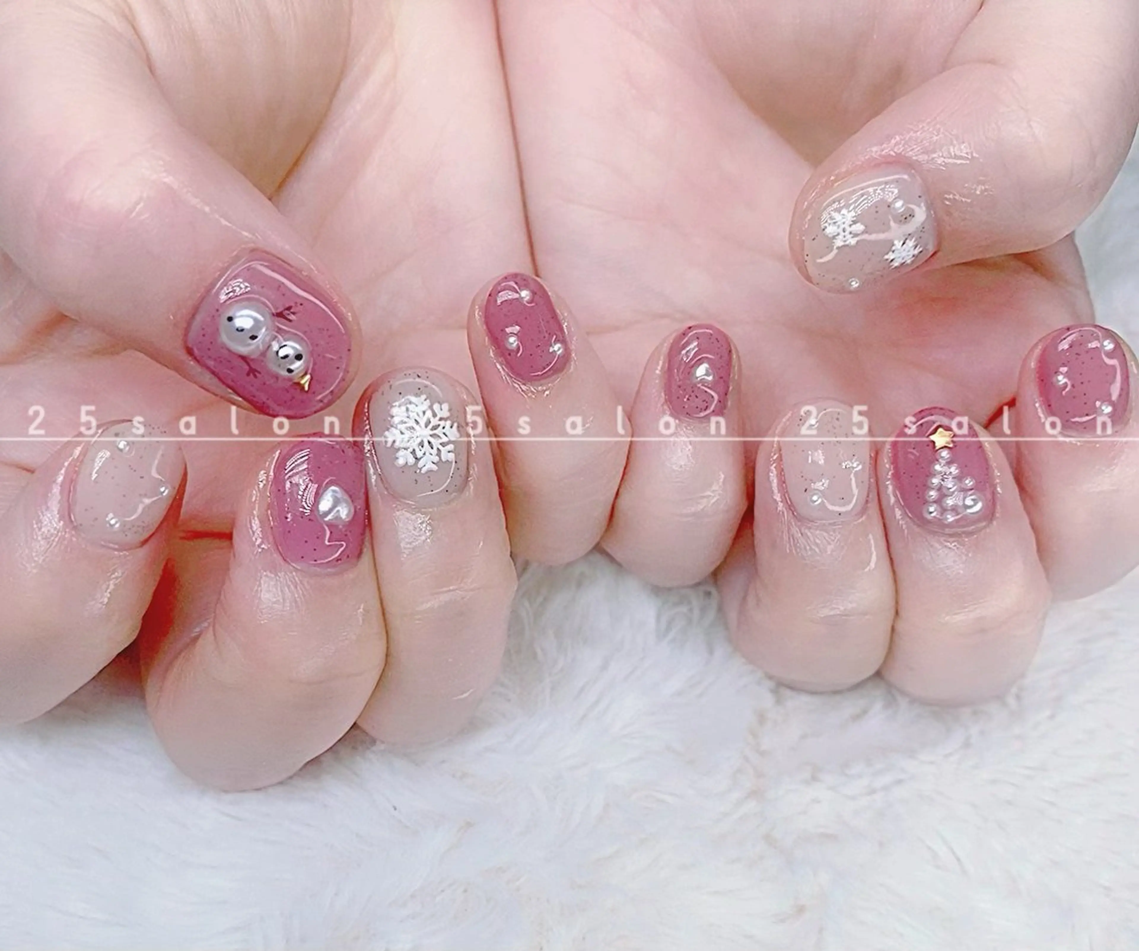 ネイル オーロラネイル チークネイル フットネイル フレンチネイル ジェルネイル 2 5のマツエク・マツパデザイン