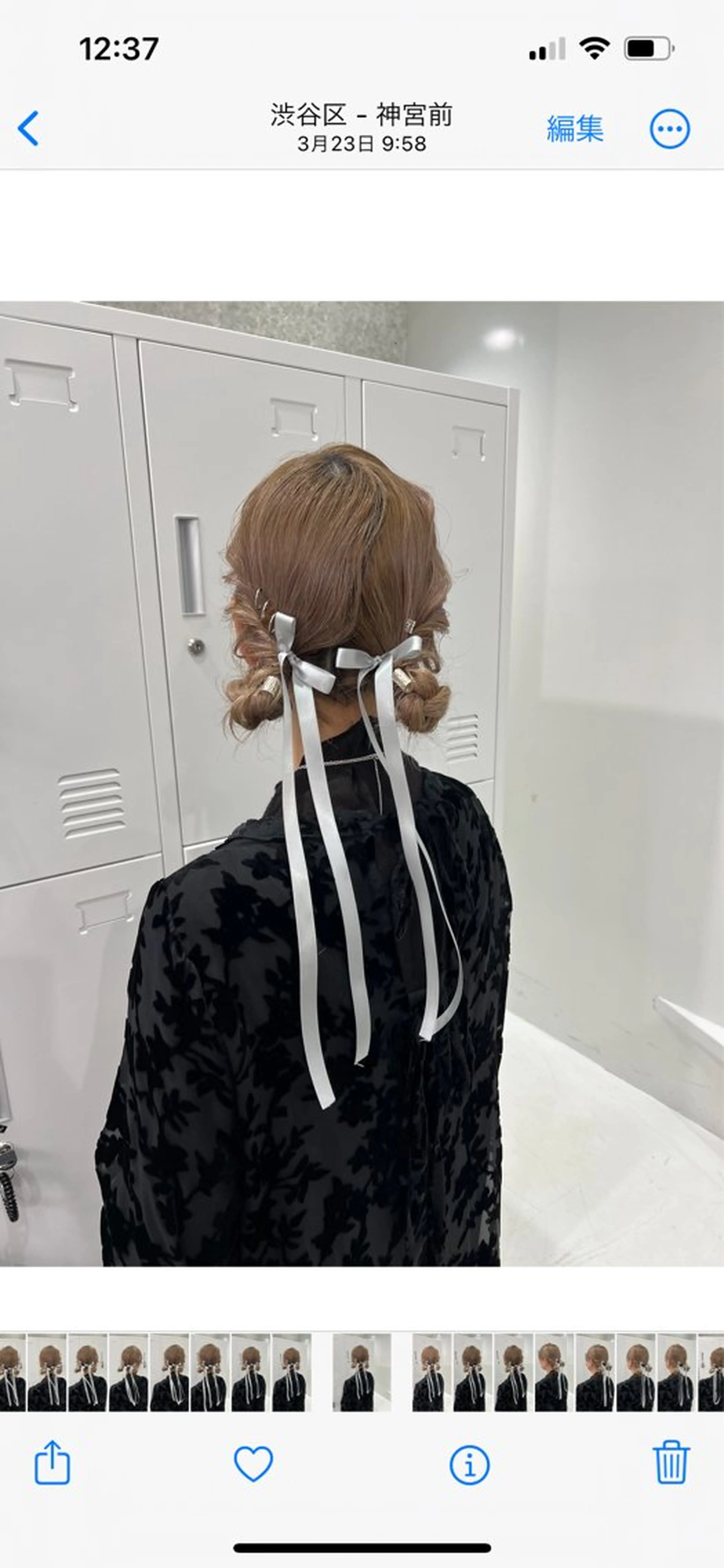 ショート ヘアアレンジ 結婚式・ブライダル ボブ ヘアセット GrandStory SHIBUYA所属・卒業式お呼ばれ🕊️ ヘアセット✴︎ミキのヘアスタイル