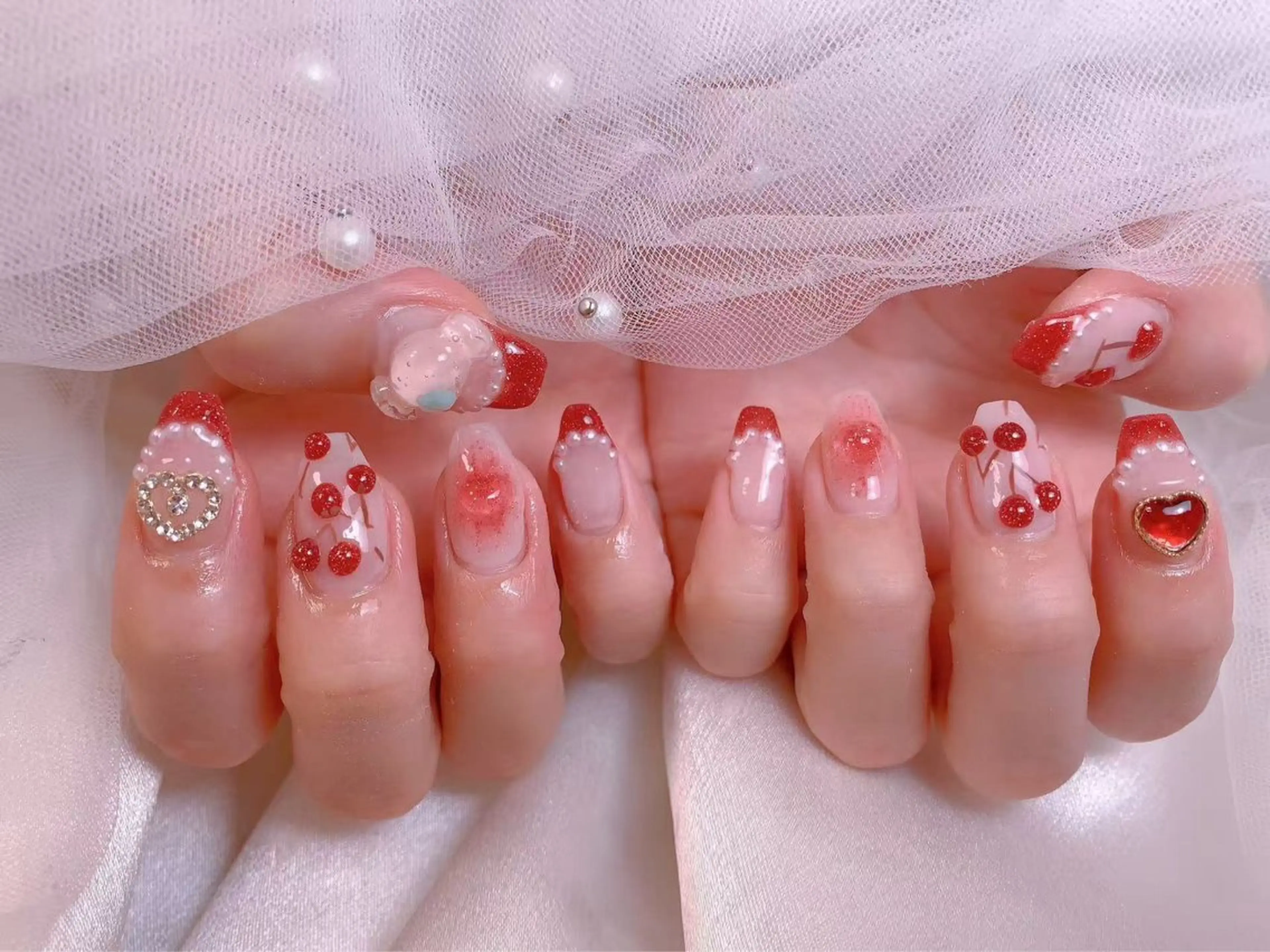 ネイル U・mi  nail salon【長さ出し/パラジェル/持ち込み/定額ネイル/学割U24】所属・Uminail ゆうゆうのネイルデザイン