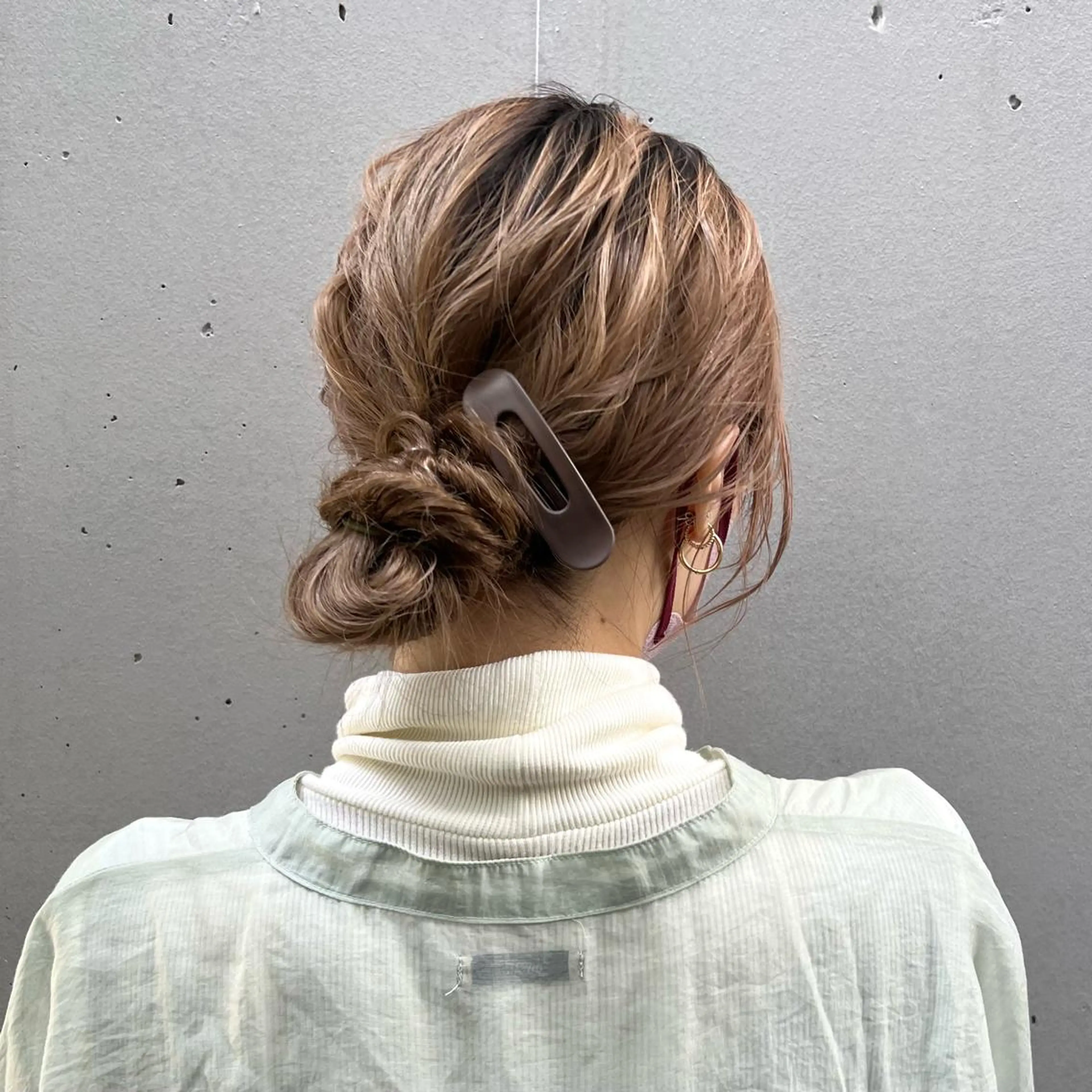 セミロング しみず さくら🌸のヘアスタイル