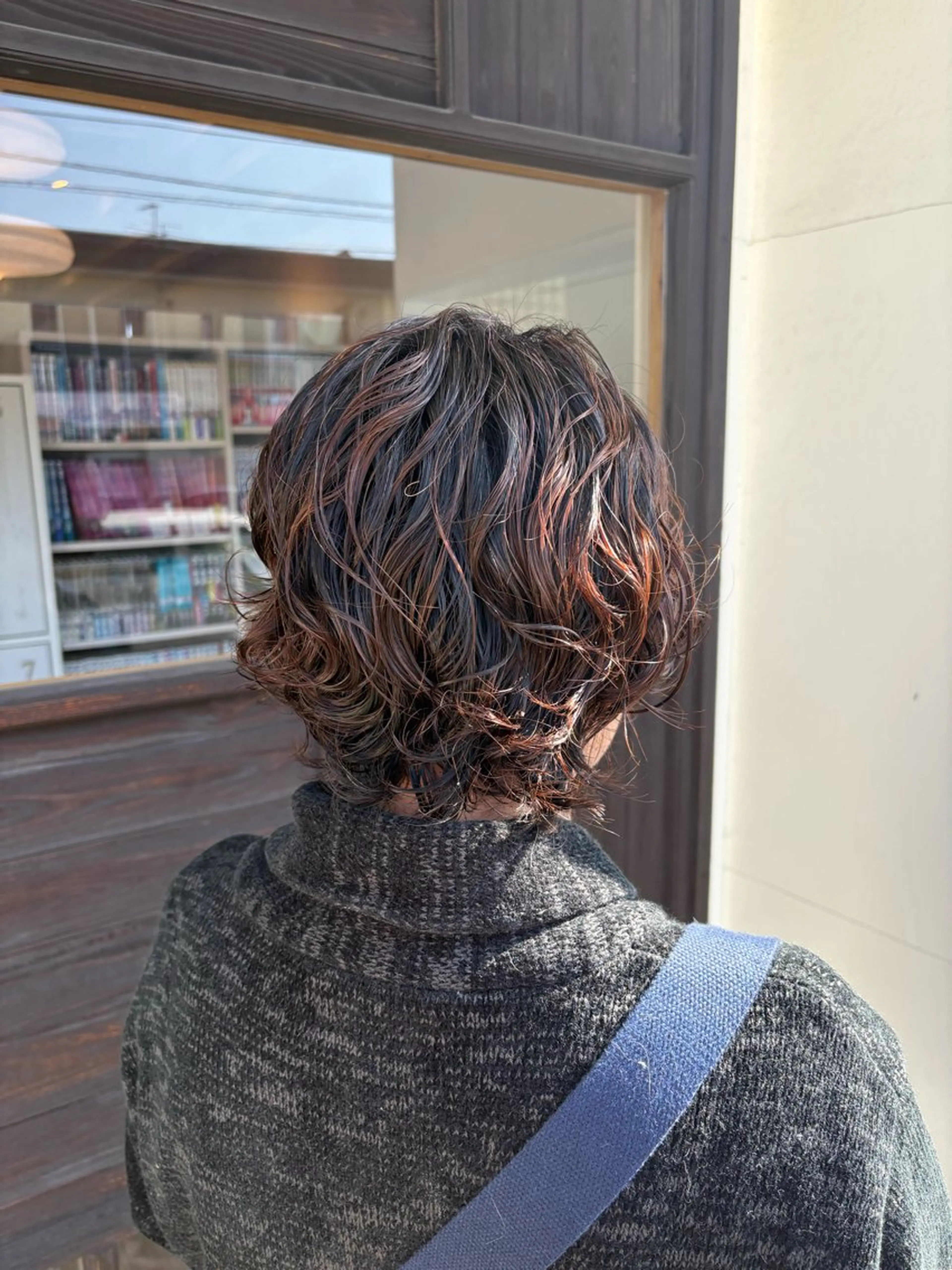 ショート パーマ カット パーマ 松田 遥香のヘアスタイル