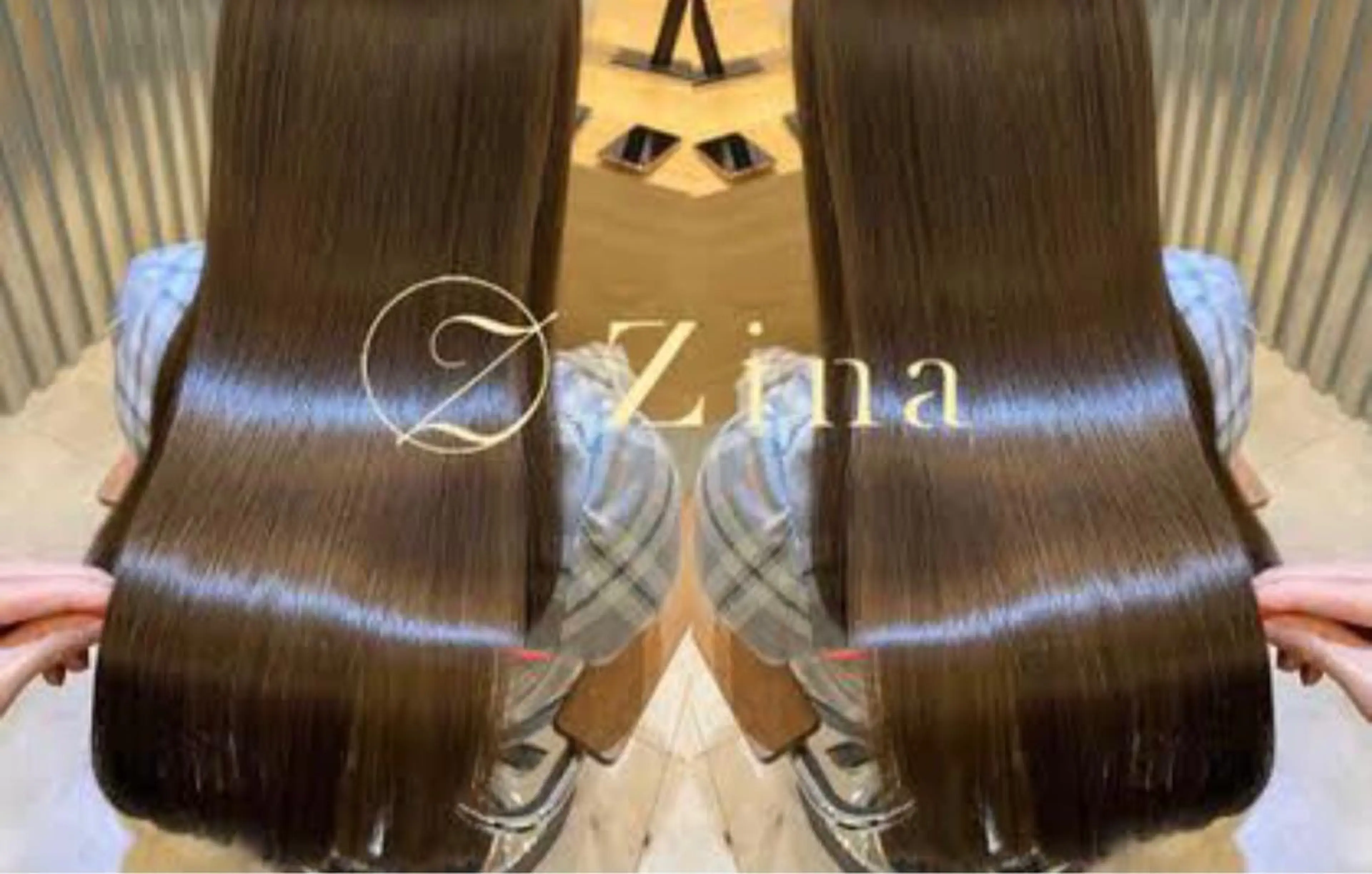 セミロング カラー 福田　洋樹 /  zina博多のヘアスタイル