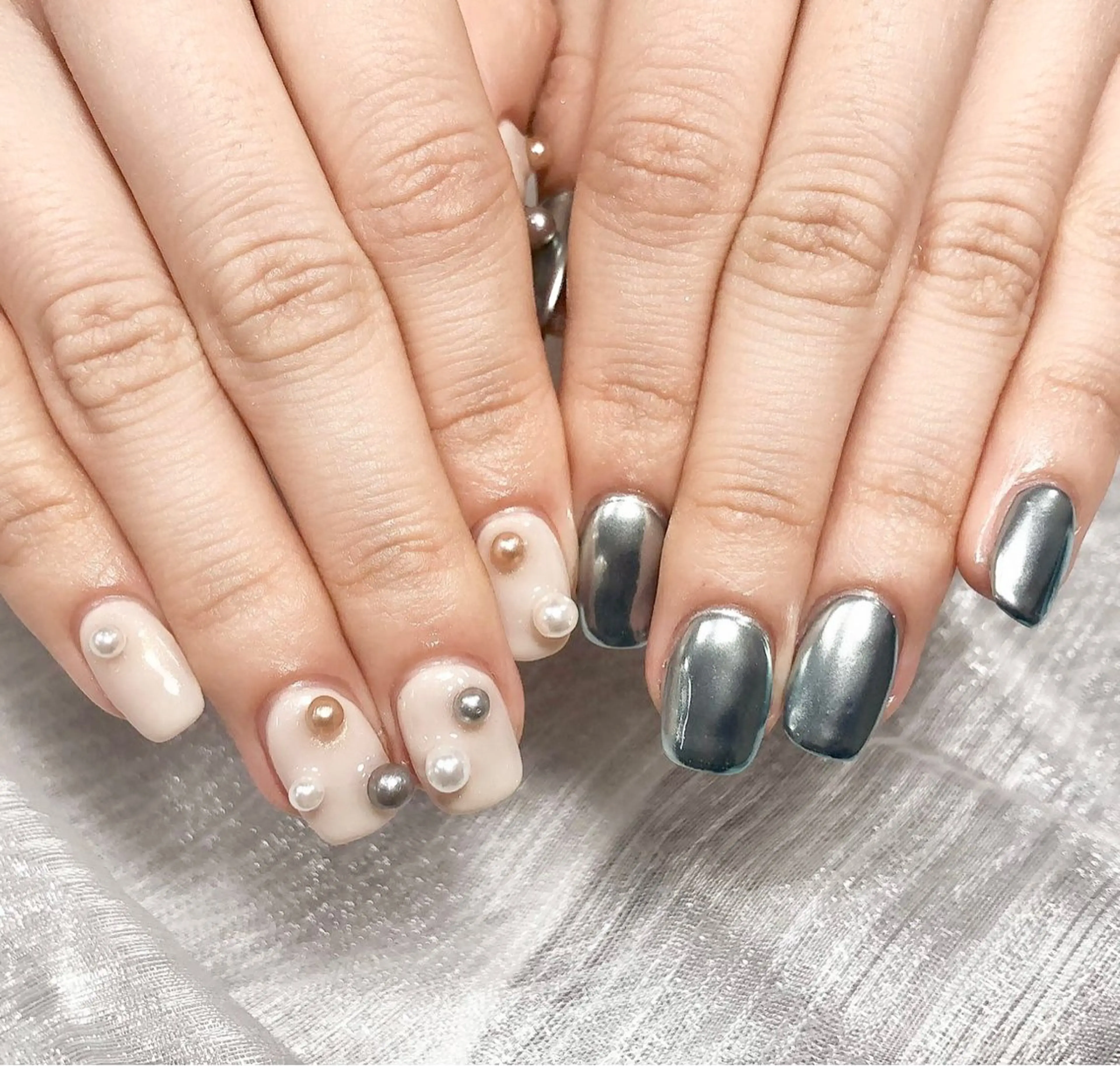 ネイル 持ち込み ハンドネイル ハンドケア ⭐️Syu Rei⭐️のネイルデザイン