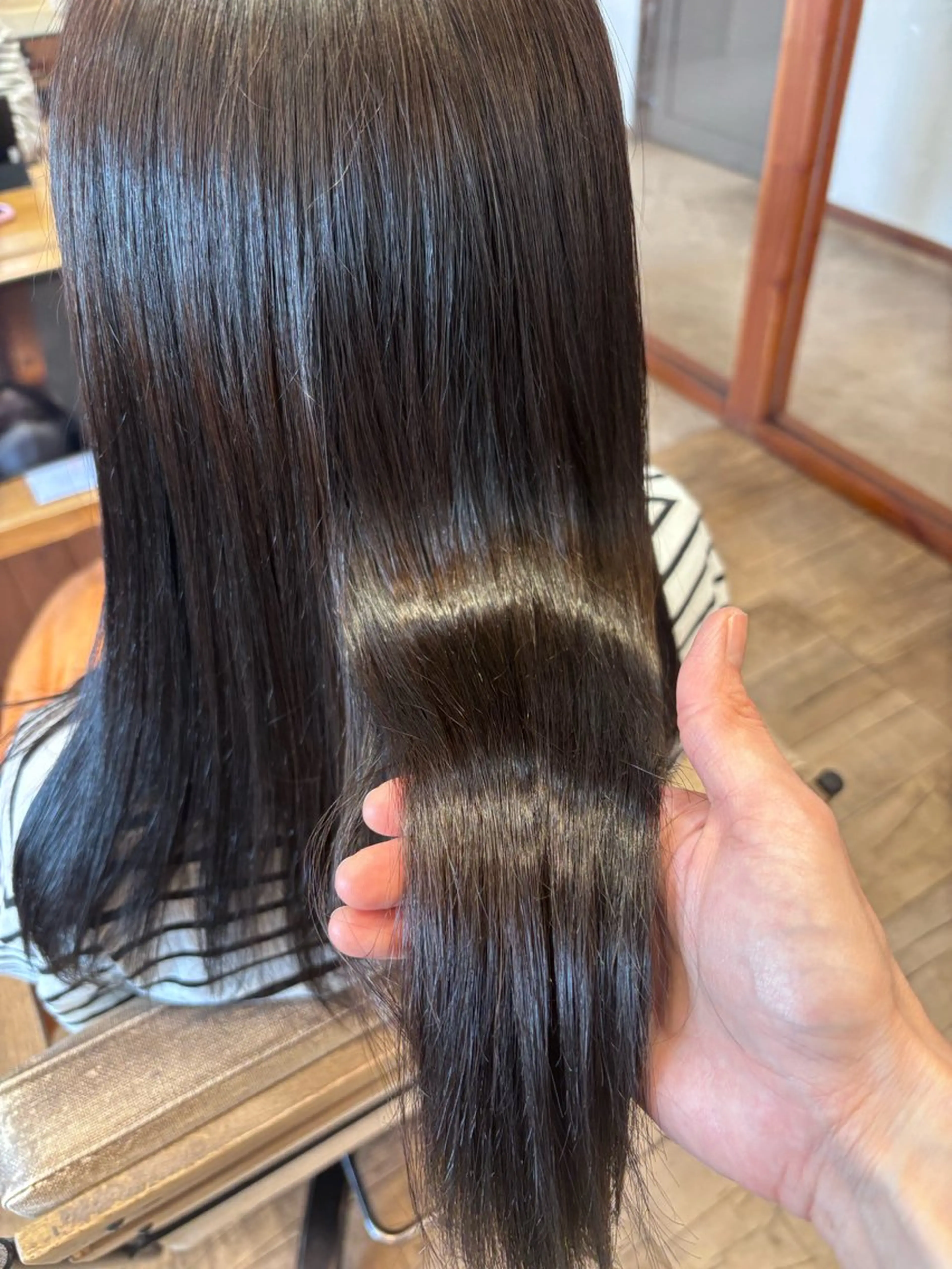 セミロング カラー カット ヘアカラー トリートメント Jill franc ＿ ayanoのヘアスタイル