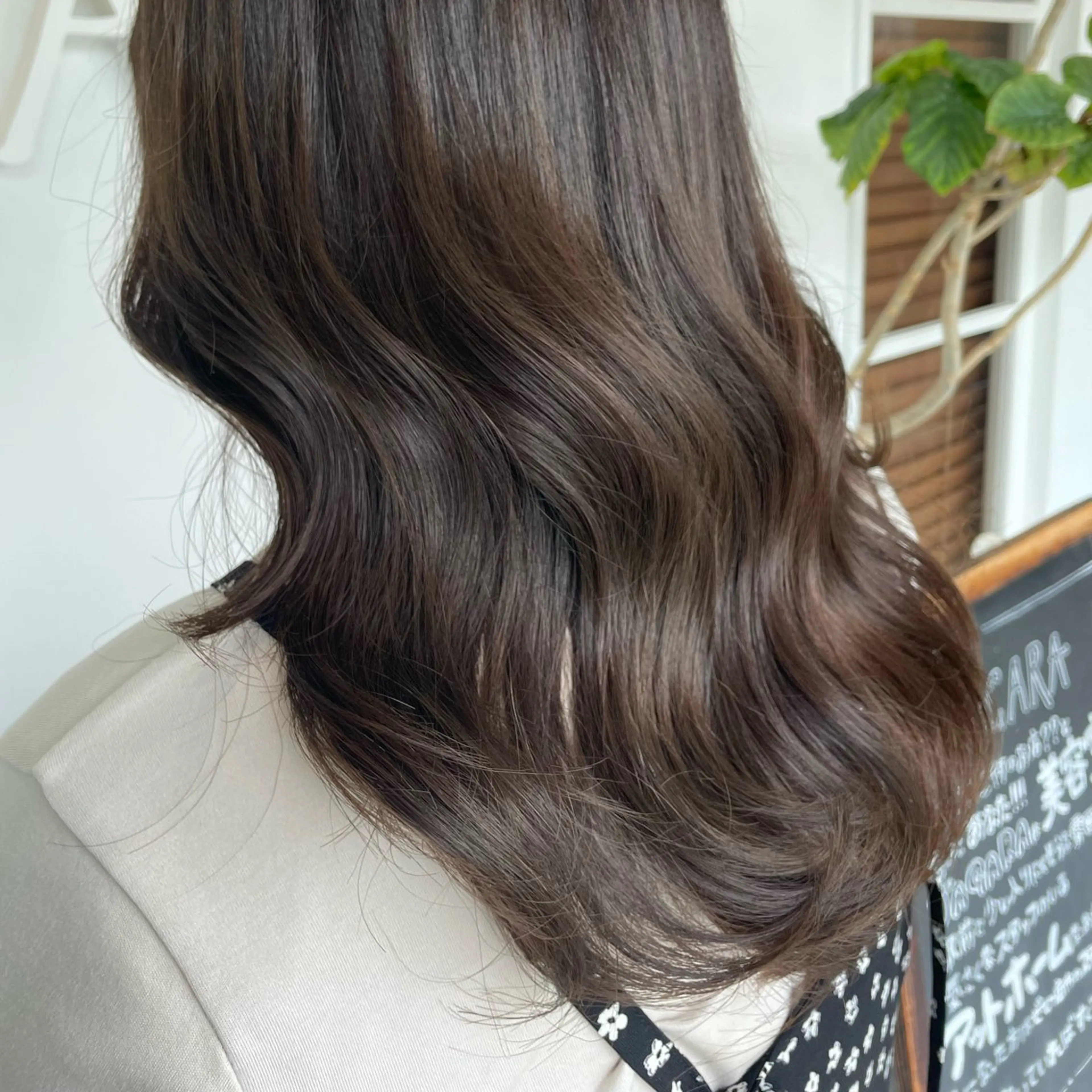 セミロング 暖色カラー/ 透明感/kohinaのヘアスタイル