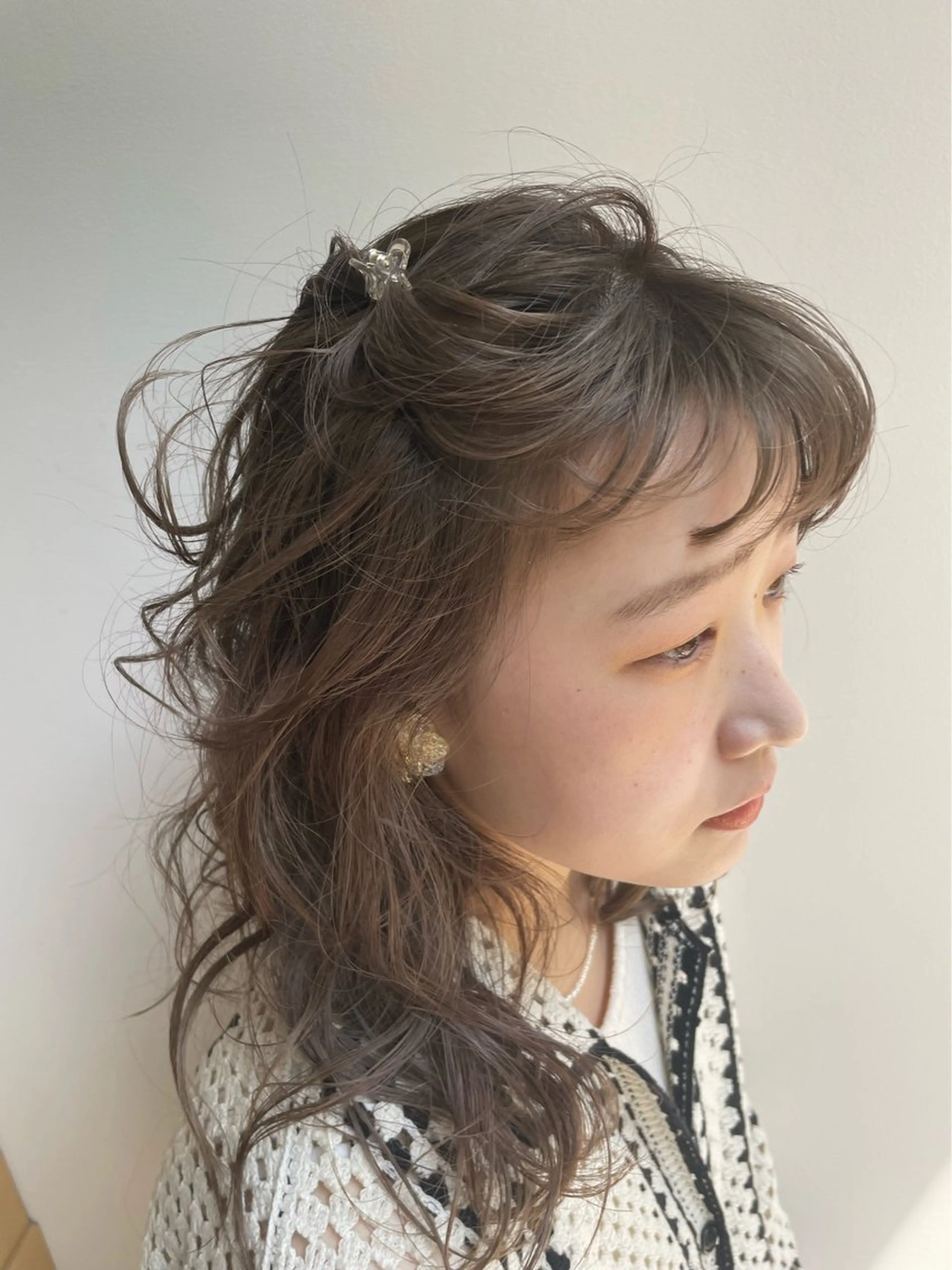 パーマ ボブ/レイヤー/ 梅田/天野川奈緒のヘアスタイル