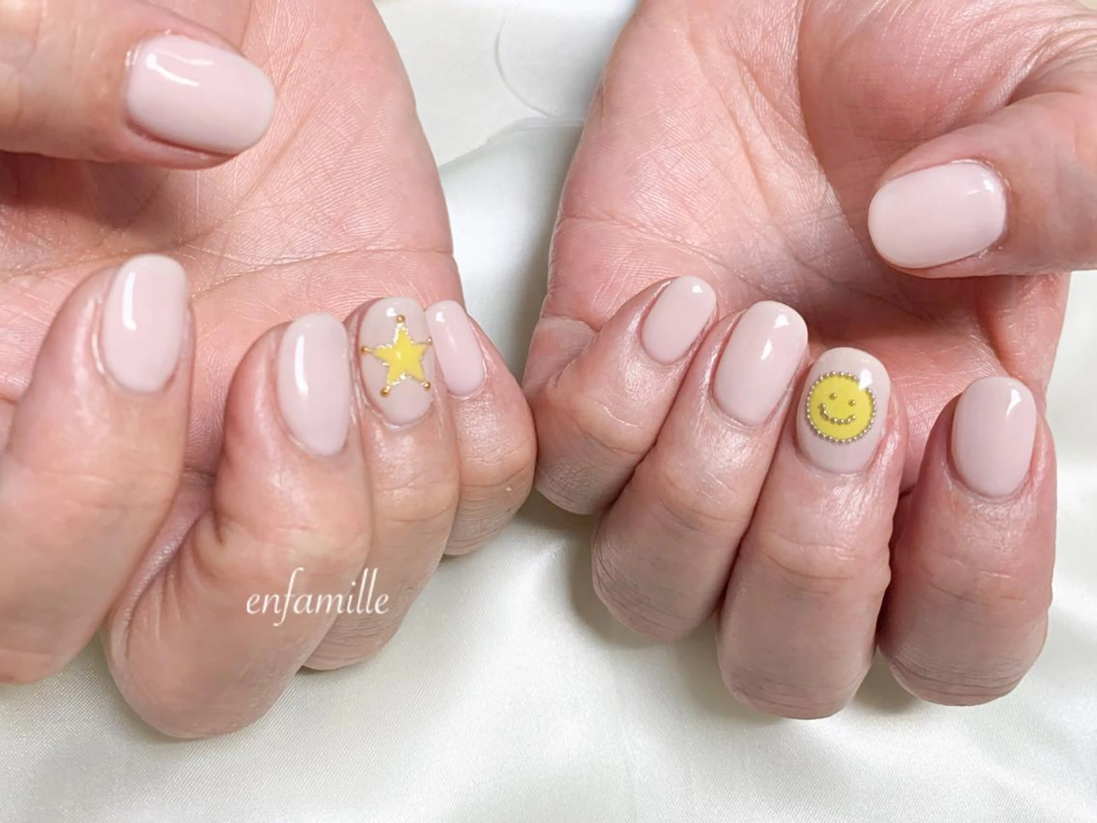 ネイル ハンドネイル nail salon en familleのネイルデザイン