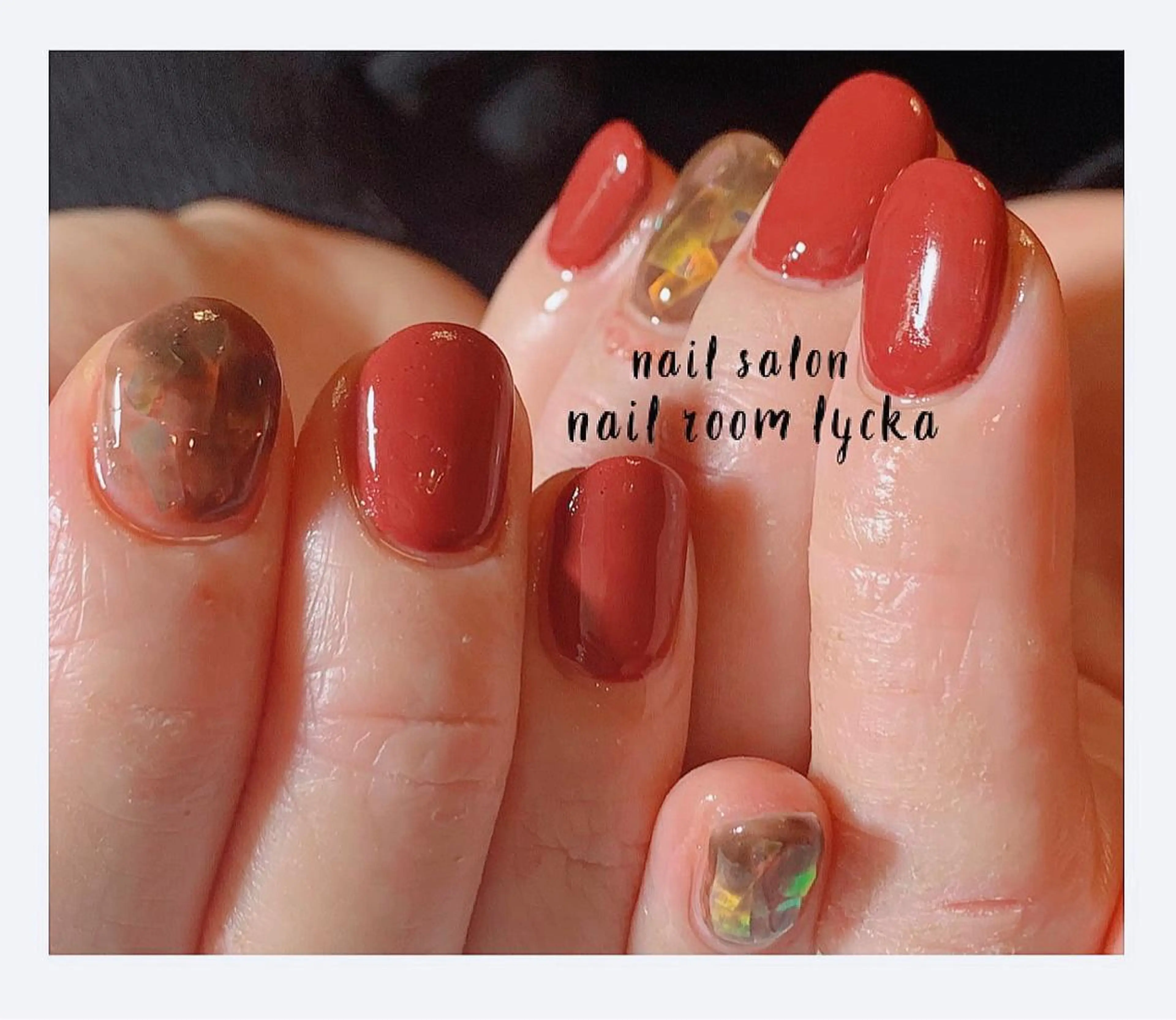 ネイル ﾈｲﾙﾙｰﾑﾘｯｶ 𝐦𝐚𝐲𝐮のネイルデザイン