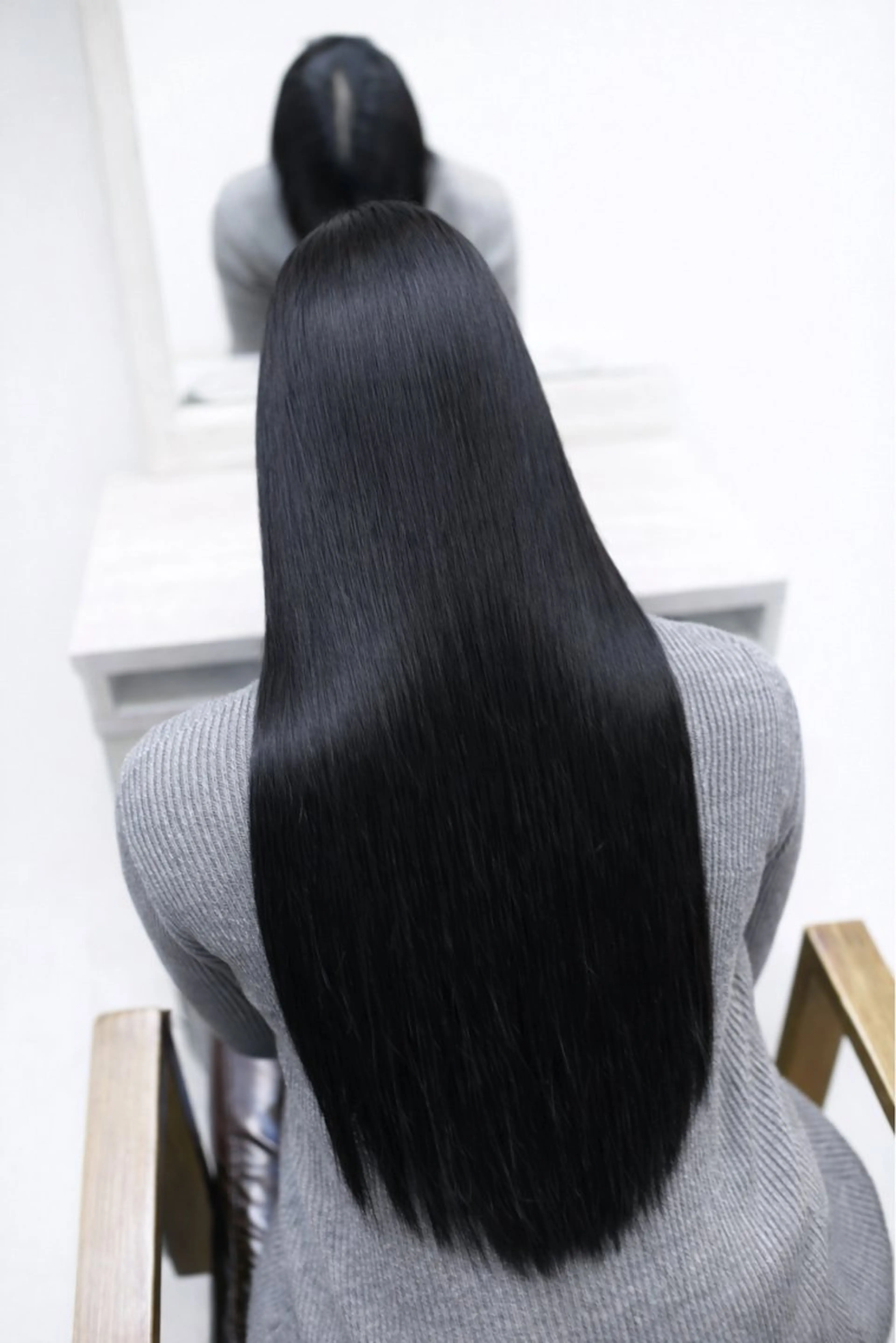 ミディアム カラー ブリーチ ダブルカラー インナーカラー ブリーチなしカラー 髪質改善 🩵髪質改善🩵 韓国ヘア🩵花澤みりのヘアスタイル