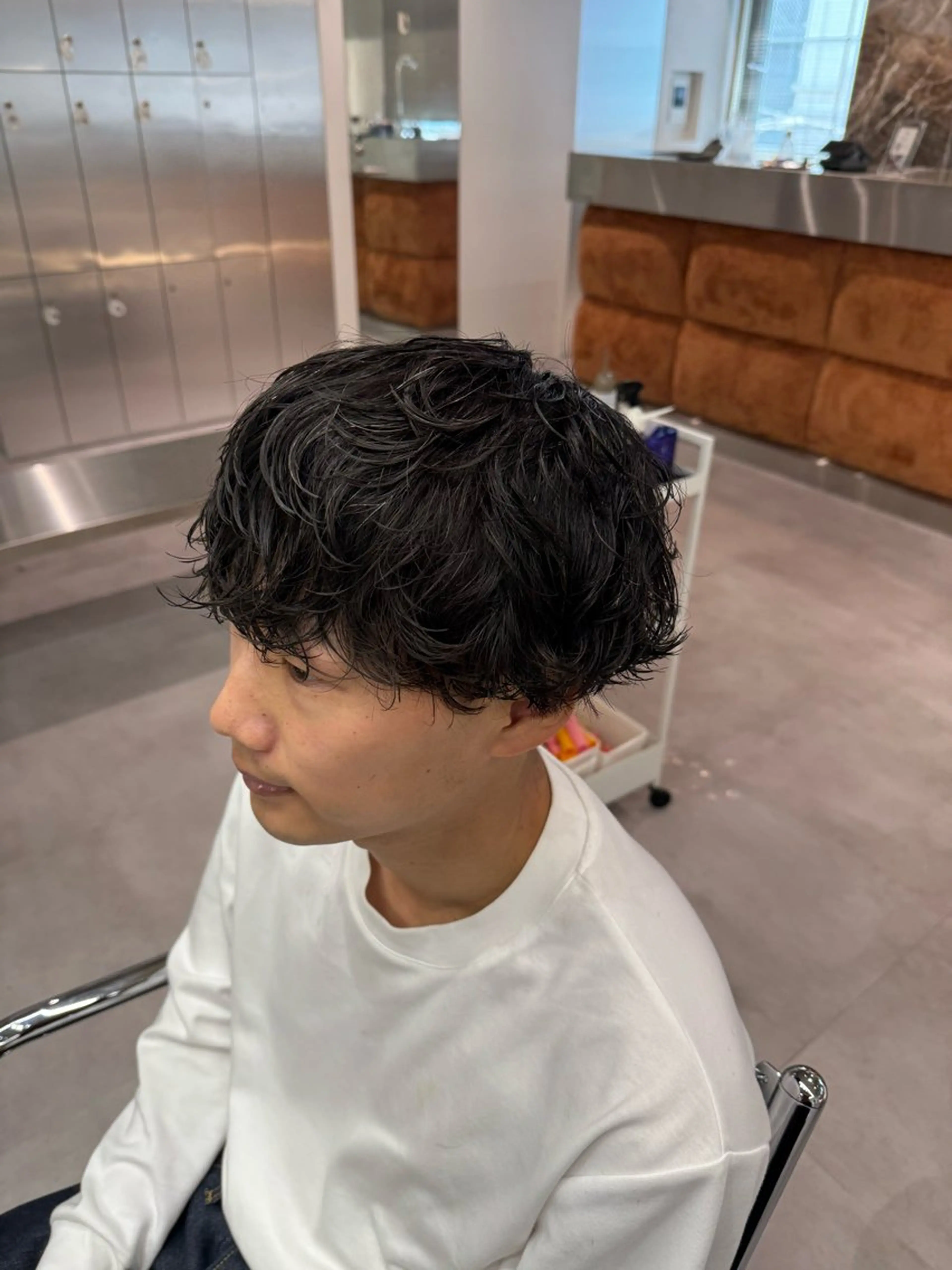 パーマ メンズ メンズパーマ ブリーチ/パーマ特化 片平和寿のヘアスタイル