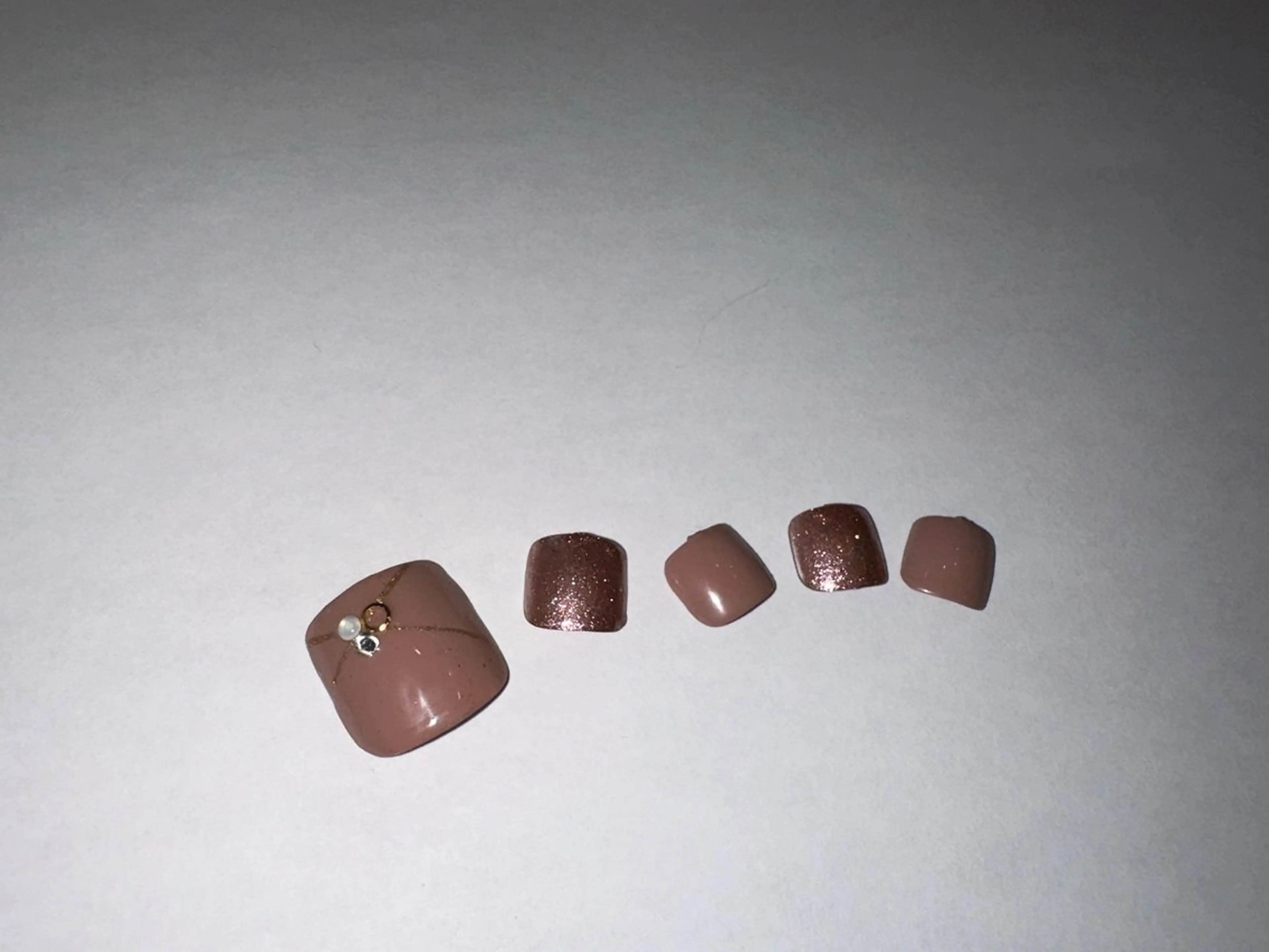 ネイル フットネイル 中野 ほなみのネイルデザイン