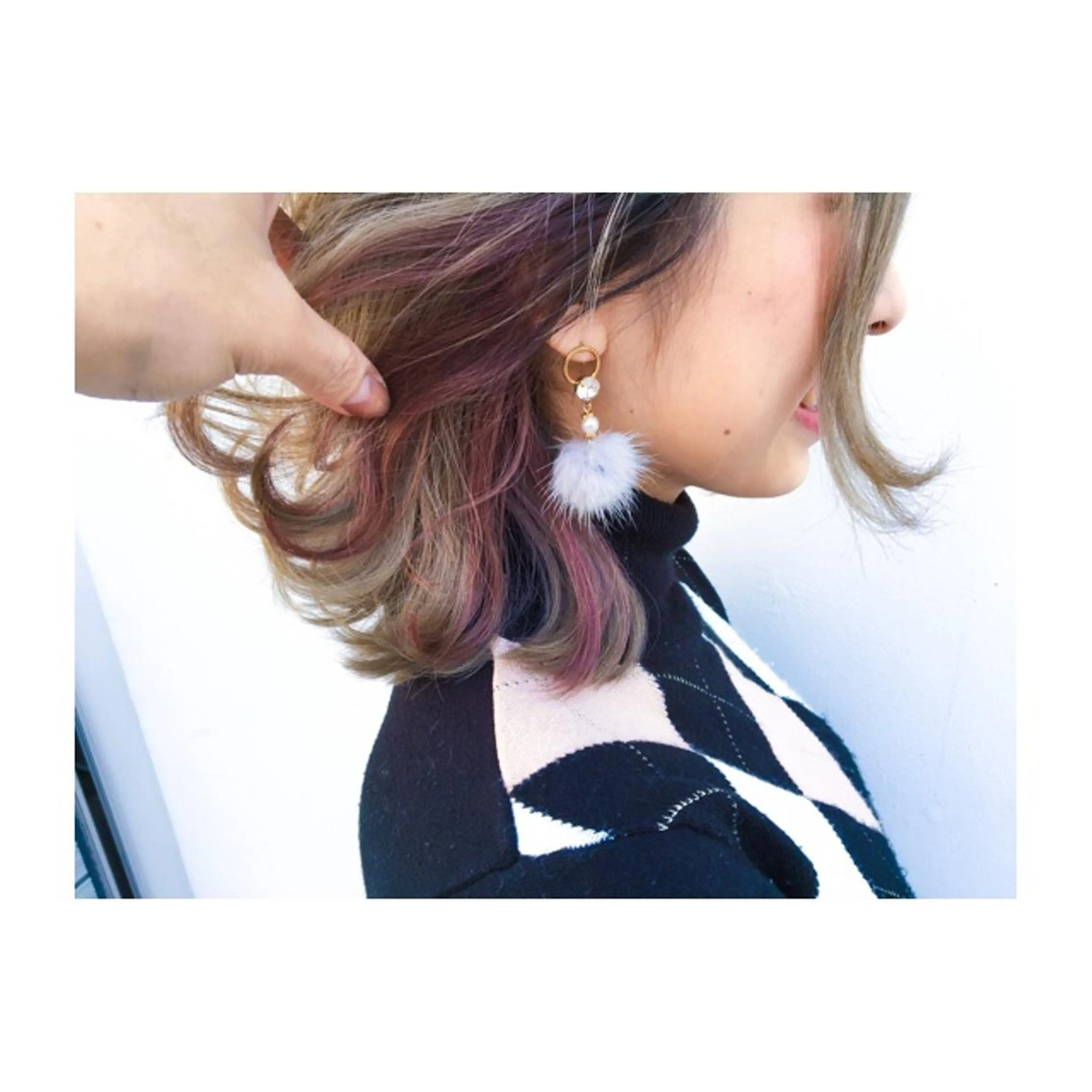 ショート カラー なんば髪質改善カラー Ardoreのヘアスタイル