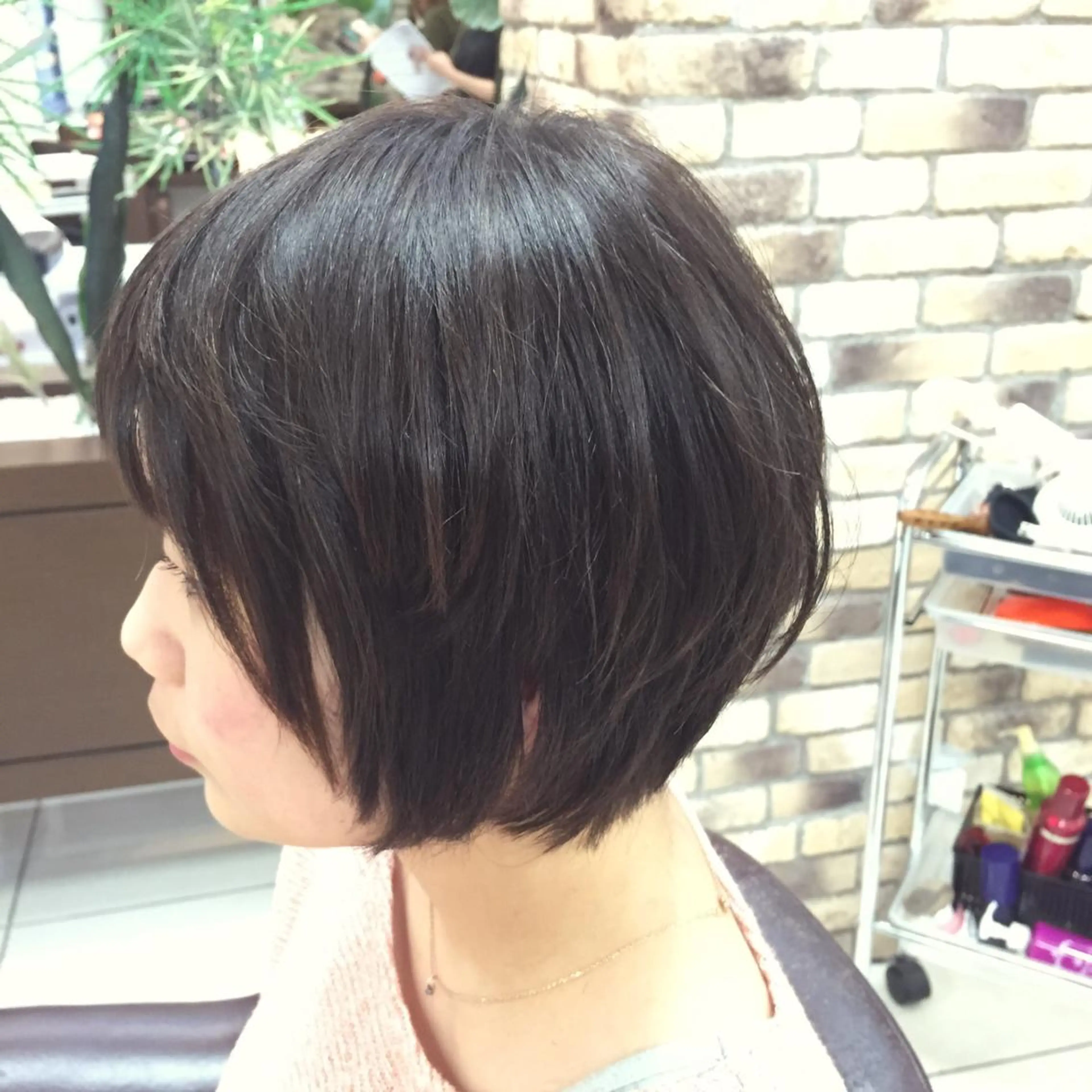 ショート カラー ショートヘア oggi +KENJE所属・大平 美沙のヘアスタイル