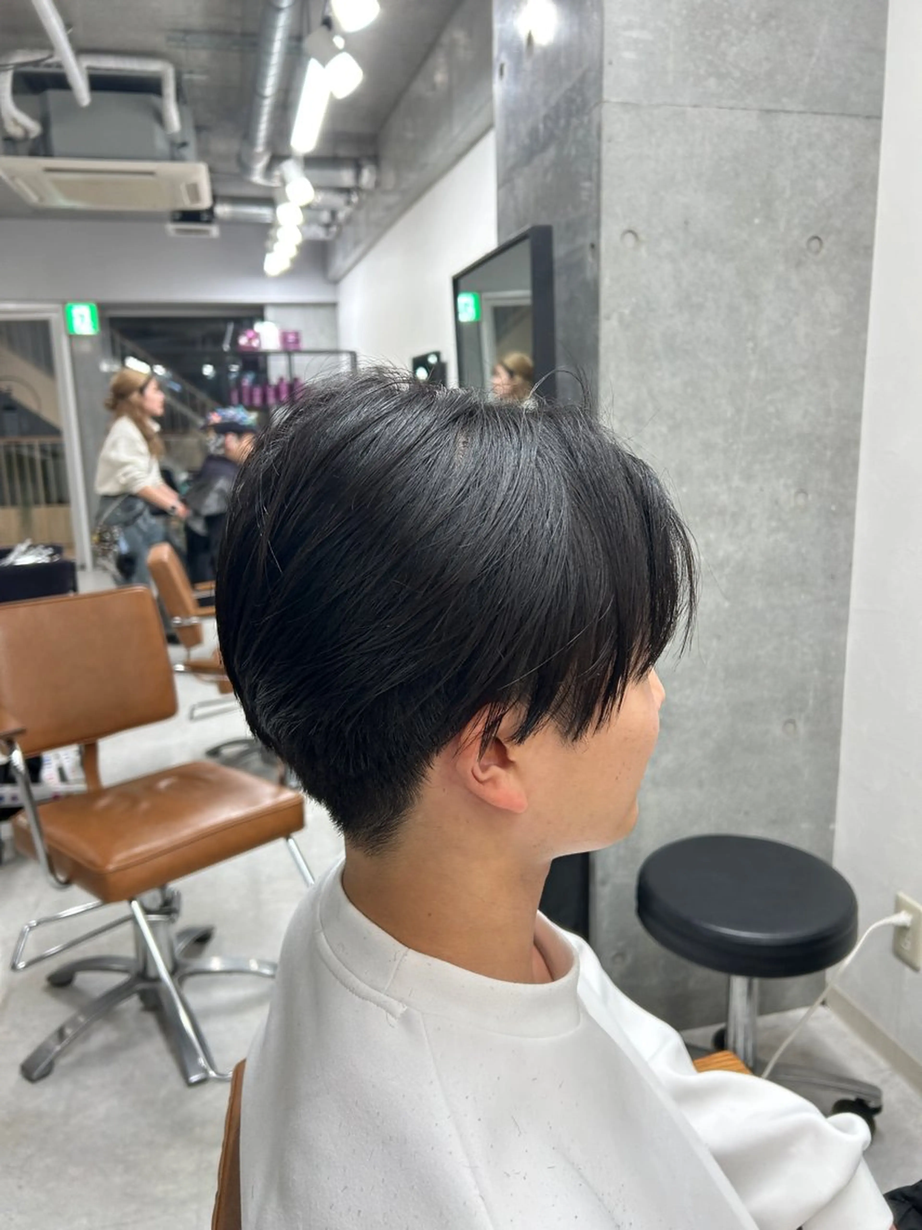 メンズ カット 縮毛矯正 トリートメント ヘッドスパ ヘアセット カズキ🌼曲がる縮毛 /くせ毛パーマのヘアスタイル