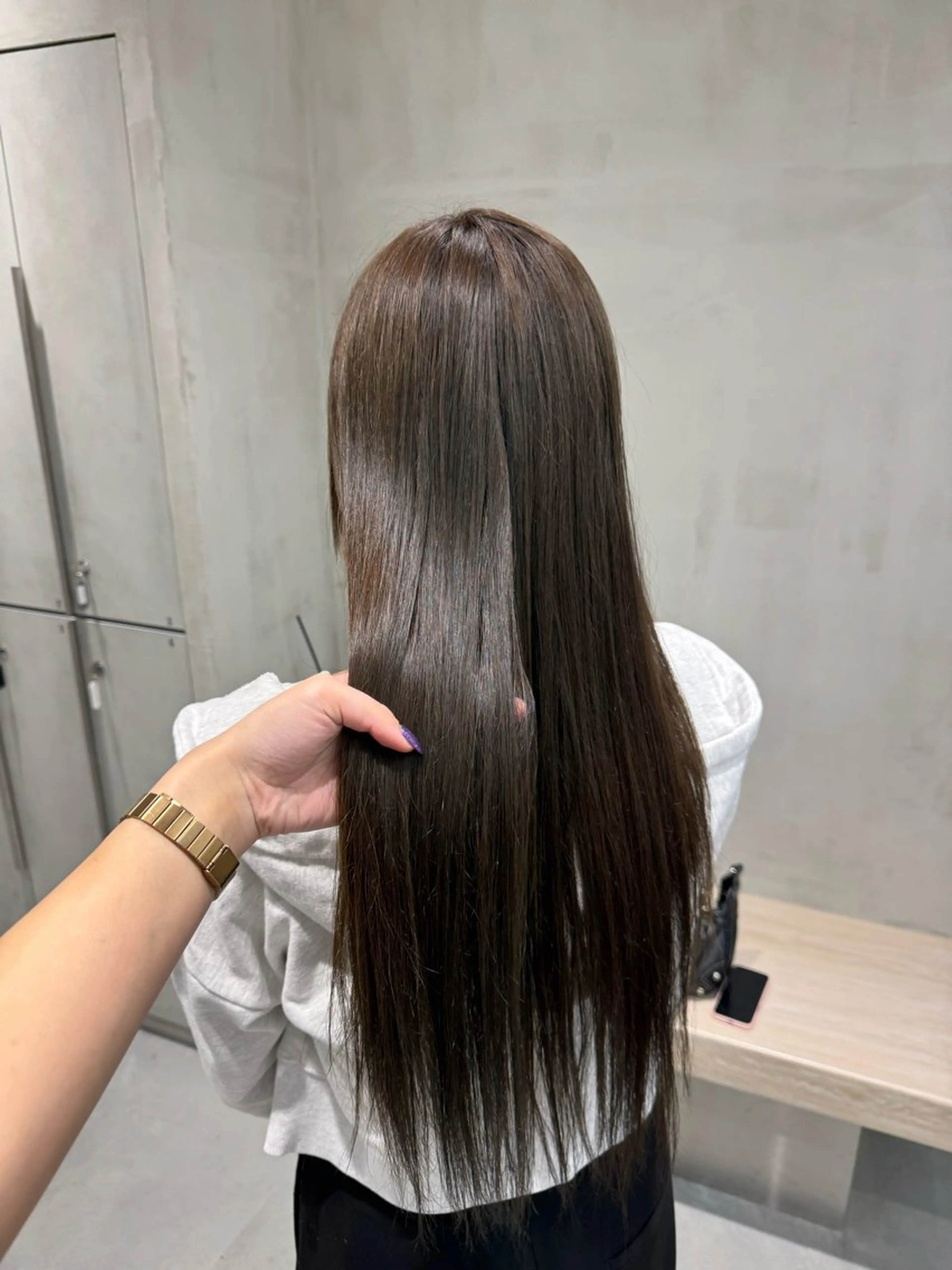 カラー カット ヘアカラー ナカバチ ユイ🌼 Rizm greenのヘアスタイル