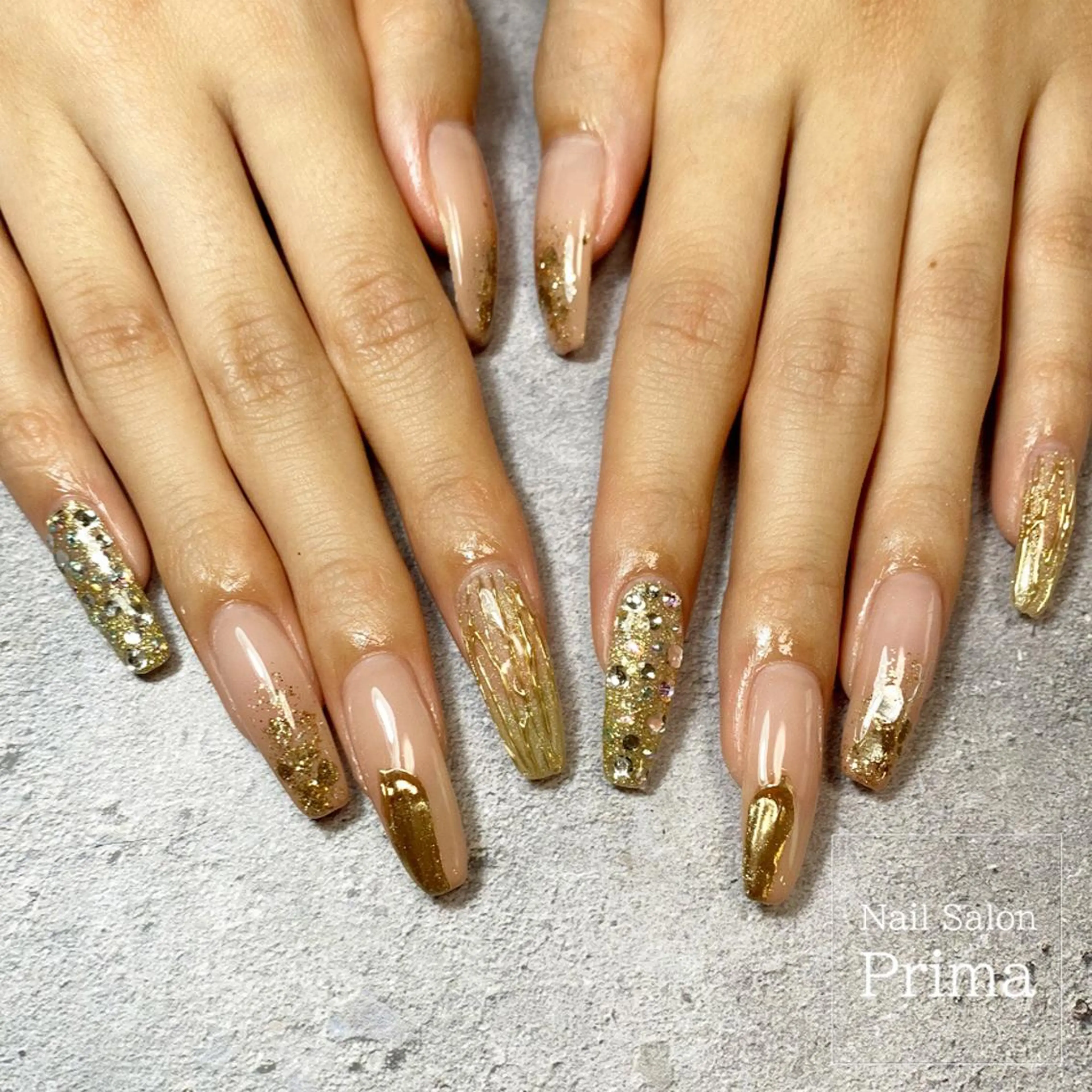 ロング ネイル SalonPrima Nail & Eyeのマツエク・マツパデザイン