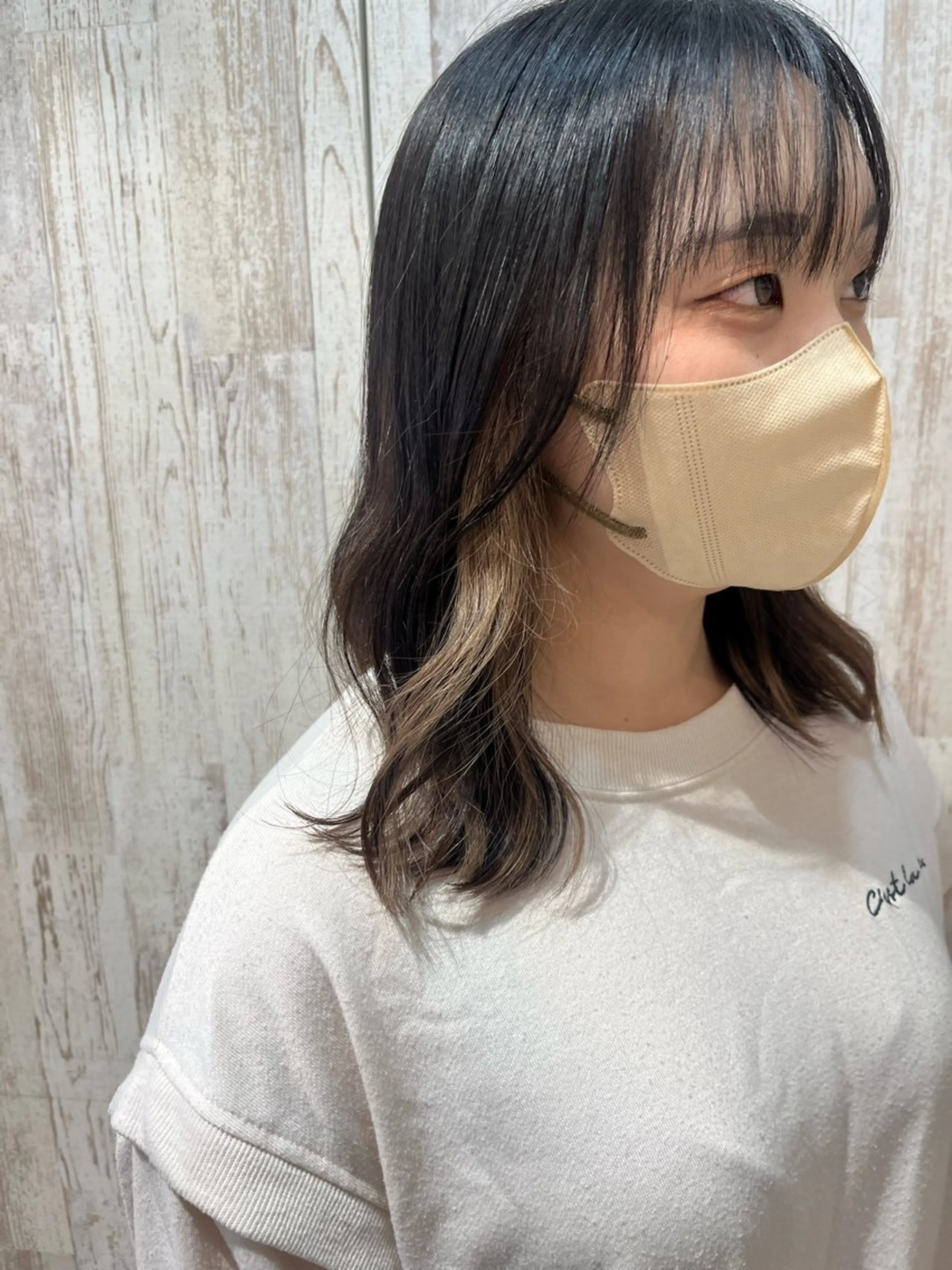 カラー ブリーチ インナーカラー カットモデル募集中/ マオ🌙のヘアスタイル