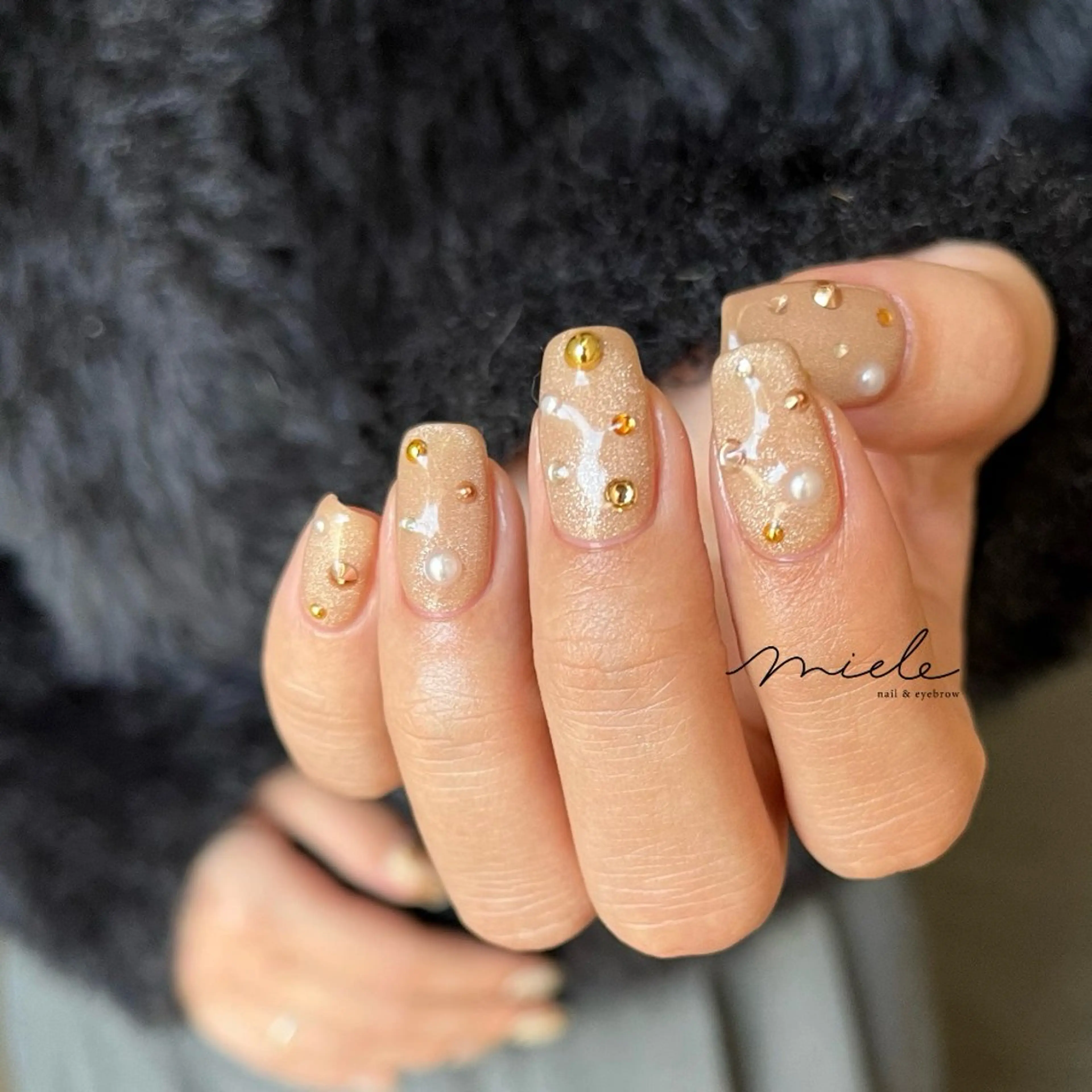 ネイル ハンドネイル miele【ミエレ】 シンプル一癖のネイルデザイン