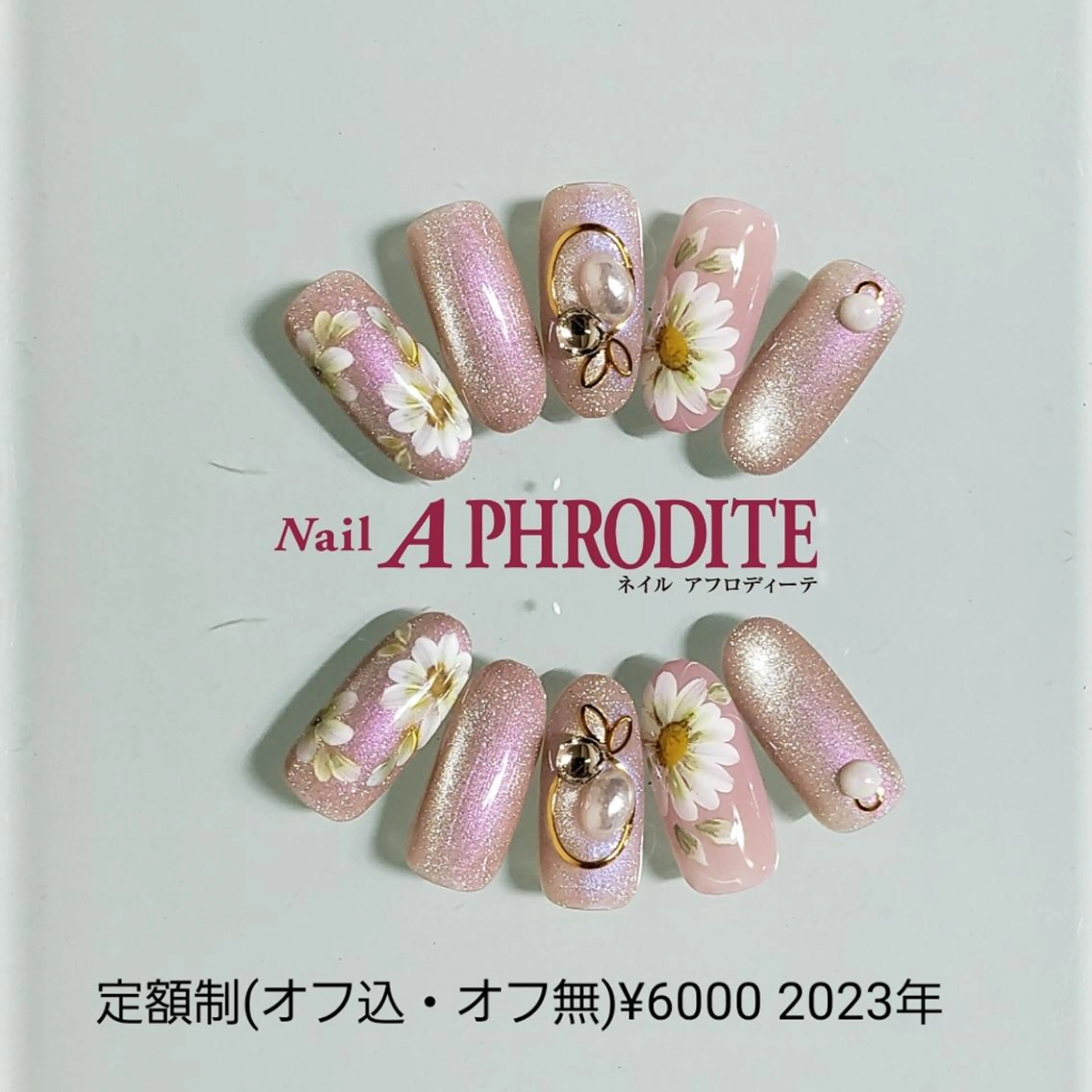 ネイル ジェルネイル 持ち込み ニュアンスネイル ソフトジェル ハンドネイル Nail  Aphroditeのネイルデザイン