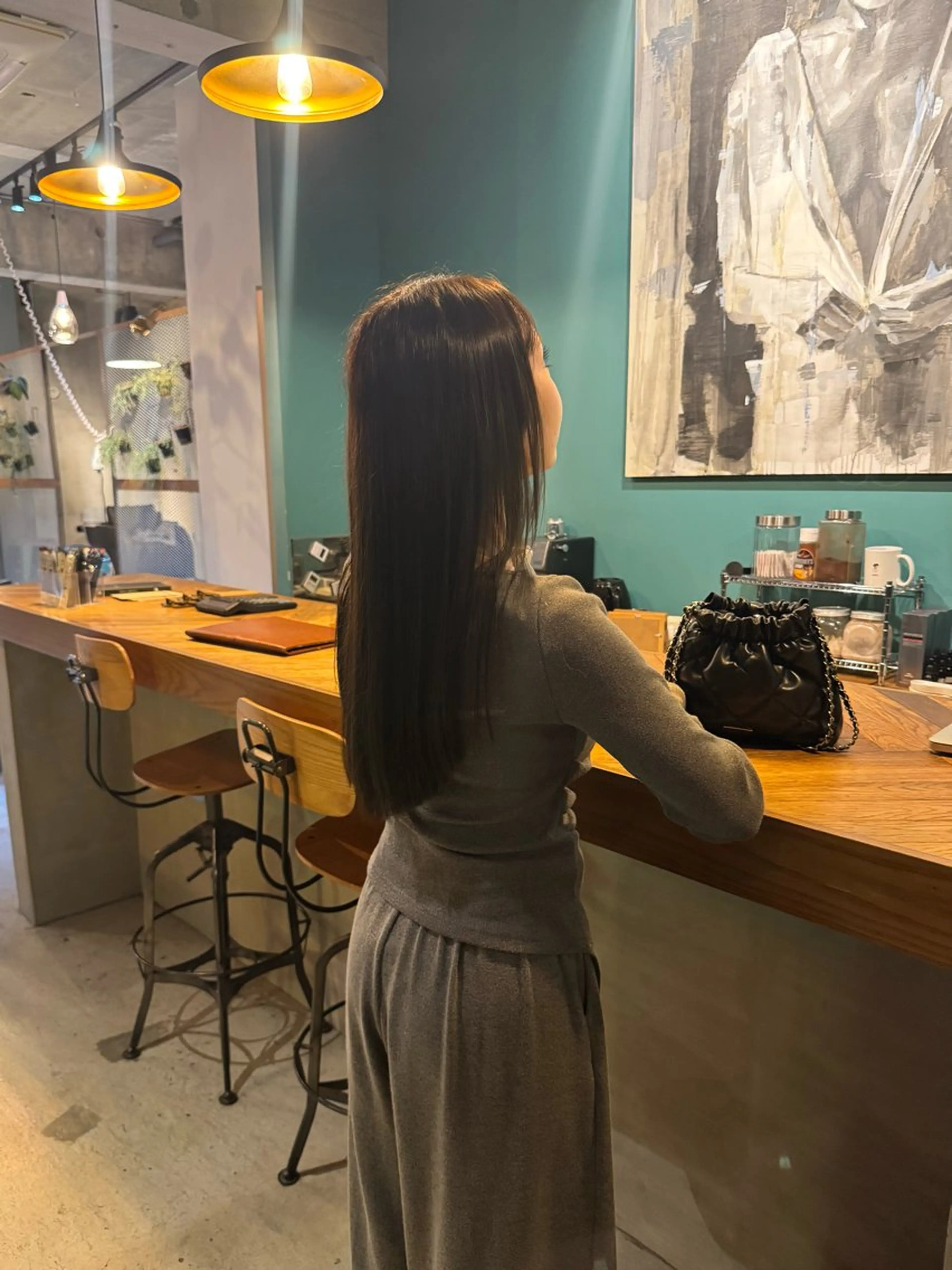 ロング カラー STACY所属・山城 夢真のヘアスタイル