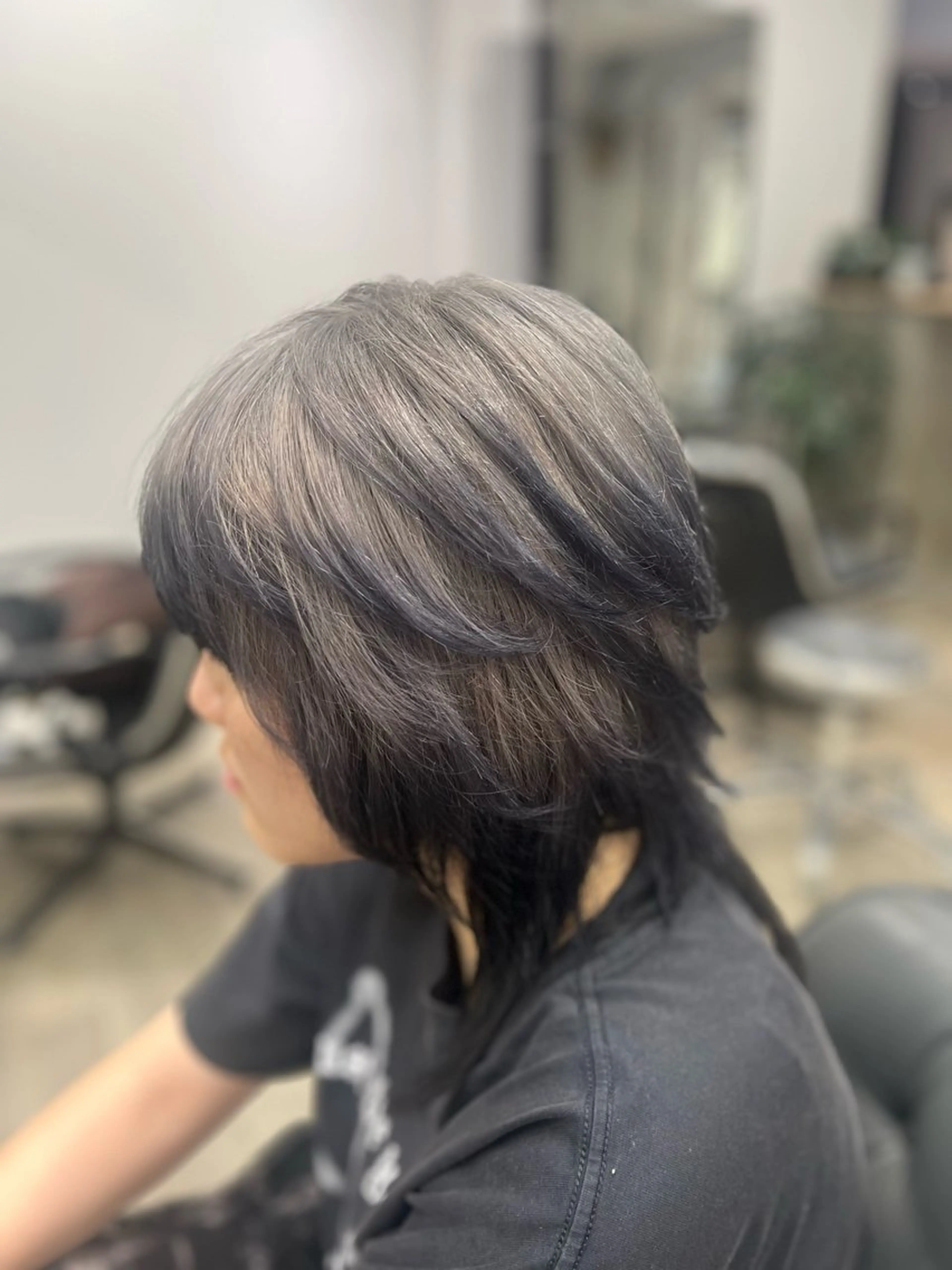 カラー ブリーチ ヘアカラー トリートメント JIN/暖色カラー /髪質改善/艶髪のヘアスタイル